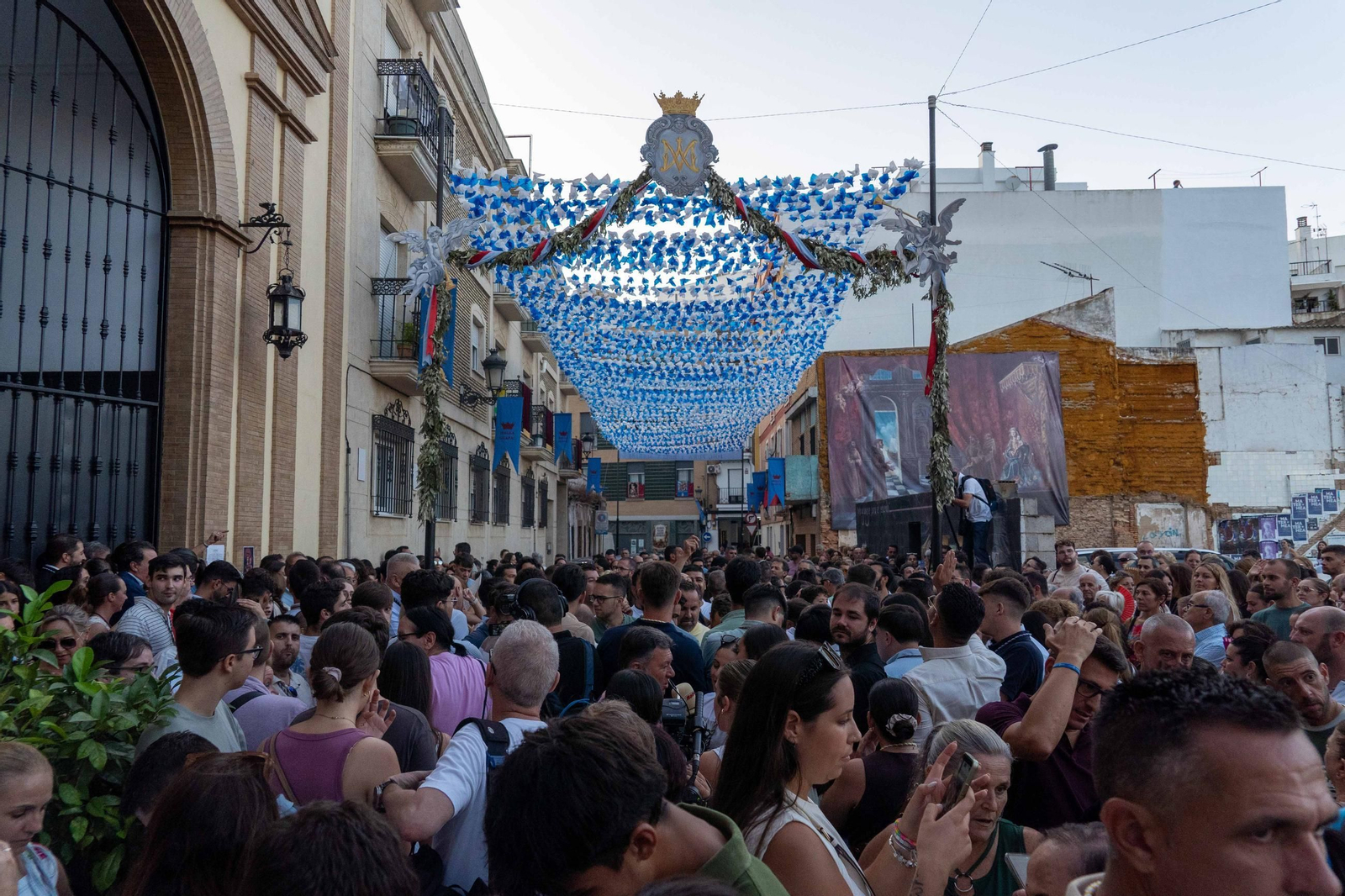 Magna Mariana Huelva 2025: Imágenes de la llegada de La Virgen de La Bella a la Iglesia de Nuestro Padre Jesús del Calvario