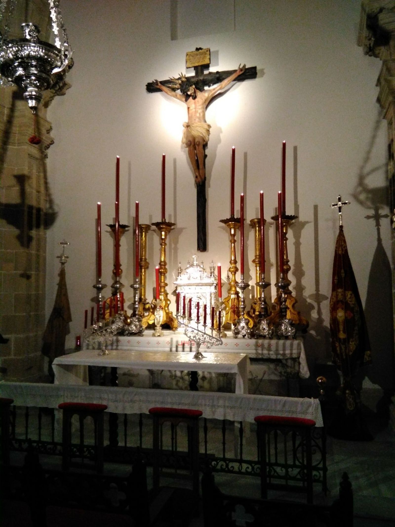 El Cristo de las Almas en Santiago.