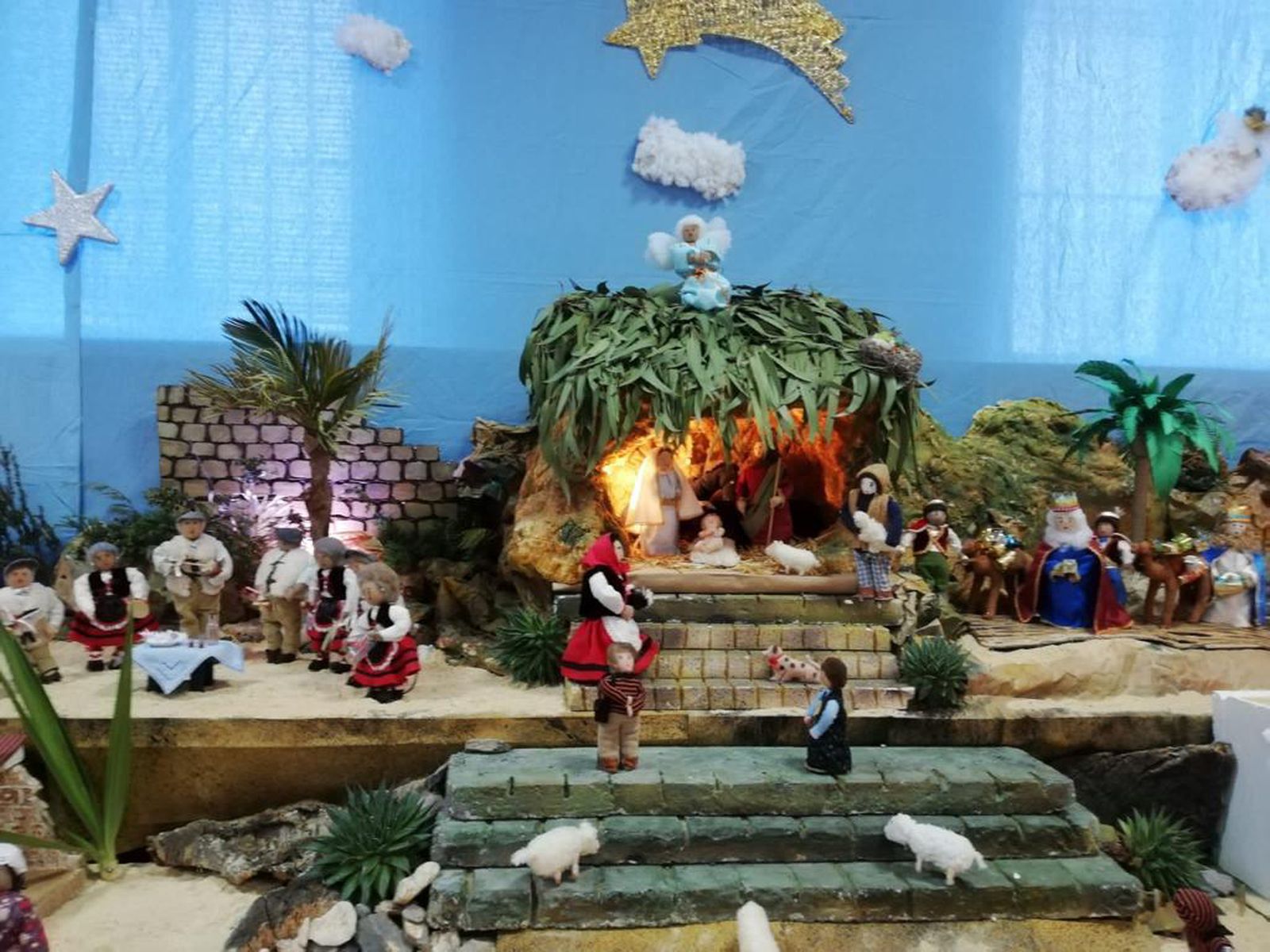 Belén en Villanueva de los Castillejos