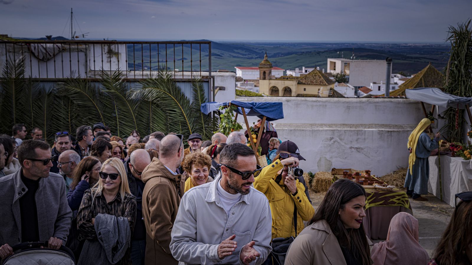 Las imágenes del Belén viviente en Medina Sidonia