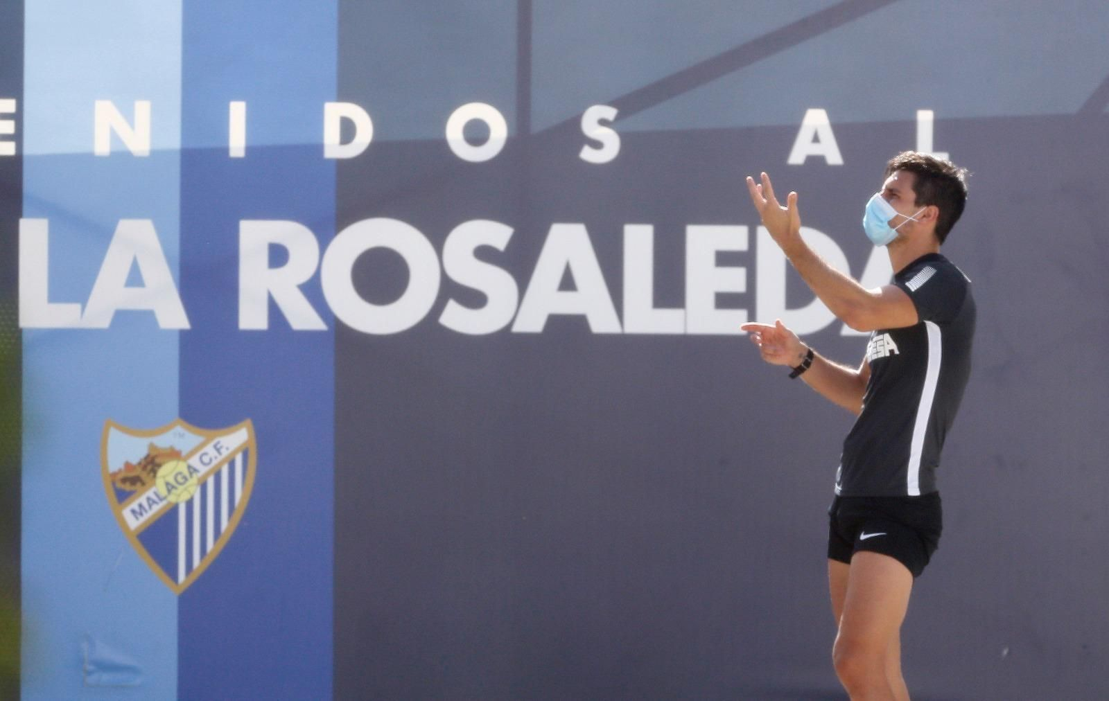 Las fotos del entrenamiento del Málaga