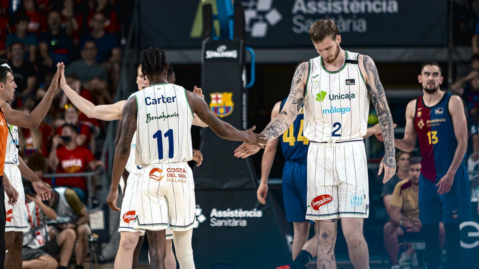 Las fotos del Barça-Unicaja, 2º partido del play off de la ACB