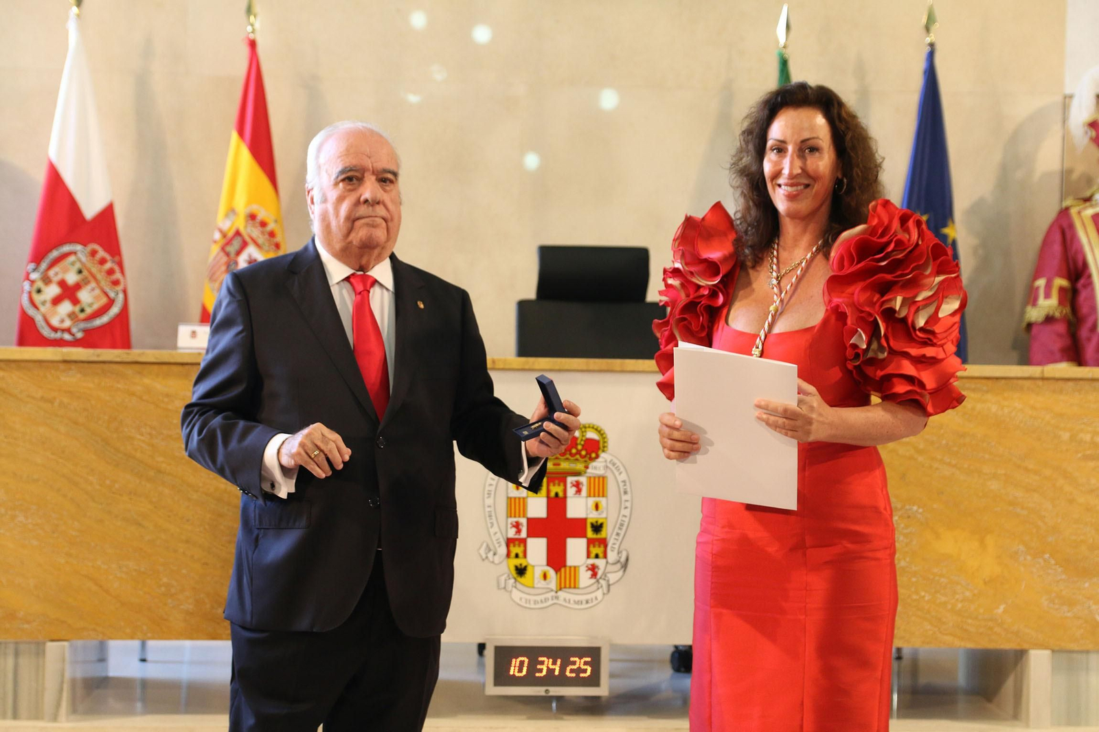 Las imágenes del homenaje a 'Los Coloraos'