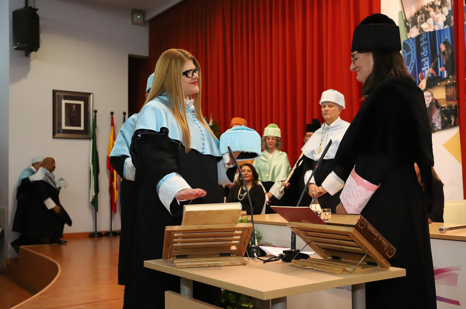 Imágenes del acto de conmemoración del Día de la Universidad de Huelva