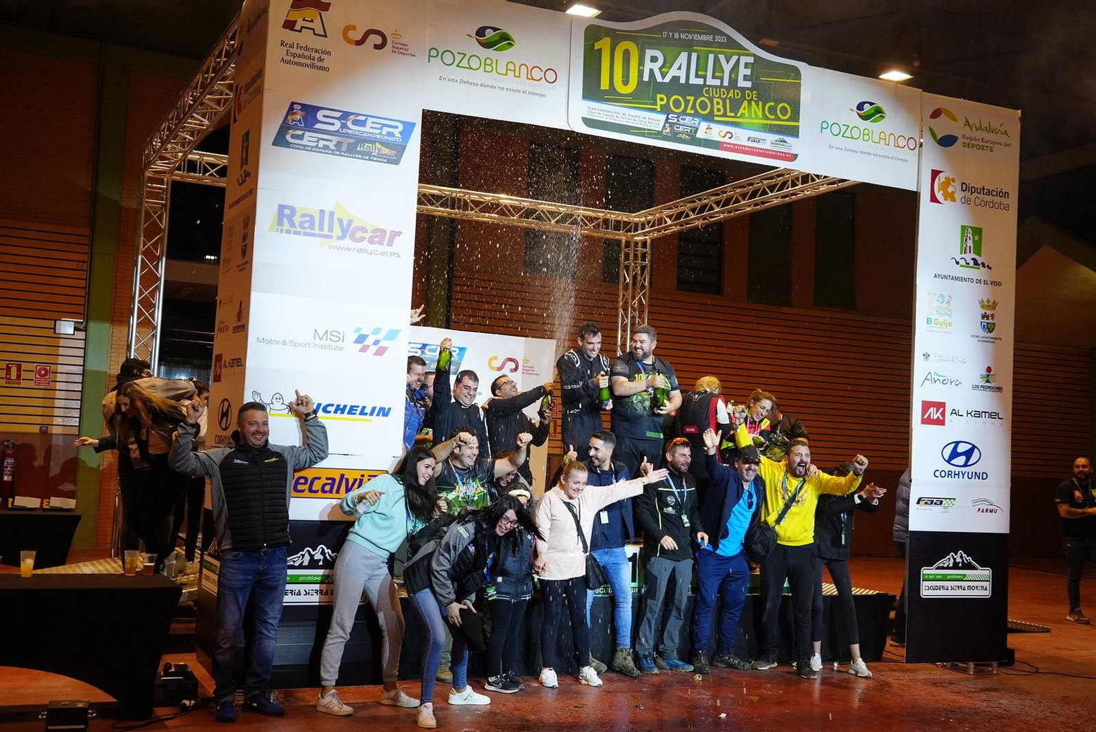 Las mejores imágenes de la entrega de premios del Rallye Ciudad de Pozoblanco