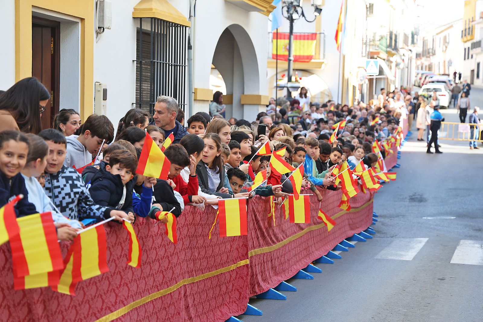 La llegada de S.M. el Rey Felipe VI a Palos de la Frontera, en fotografías