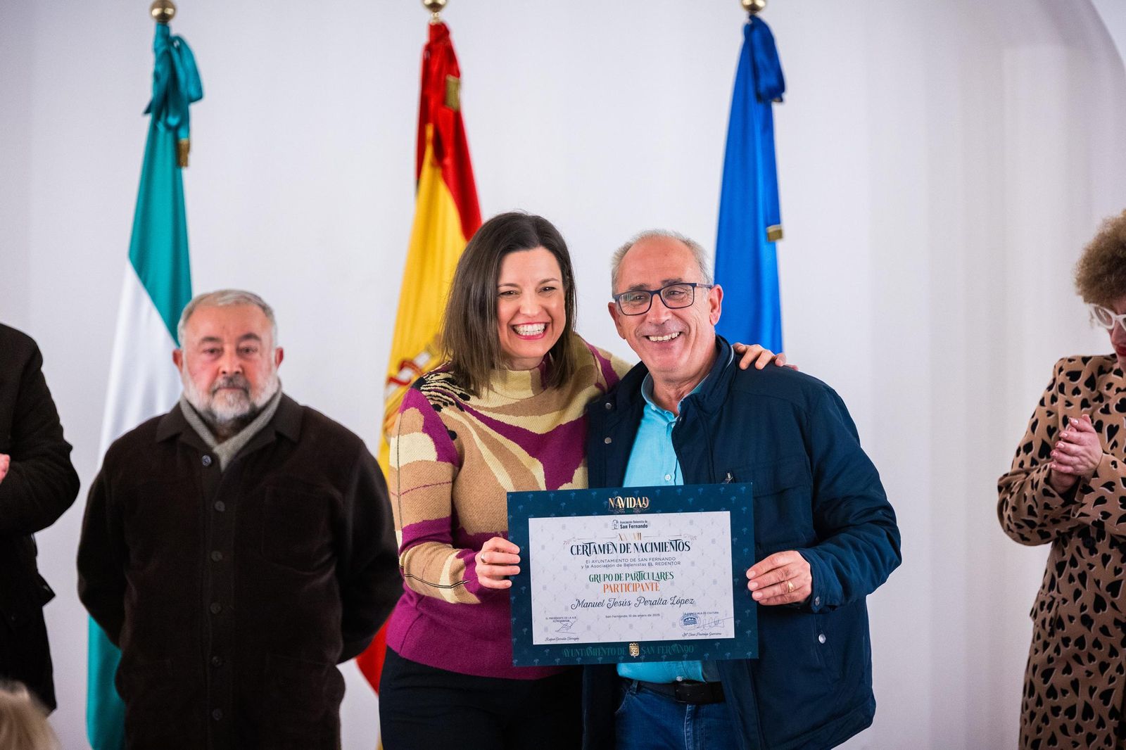 Las imágenes del acto de entrega de premios del Certamen de Nacimientos en San Fernando