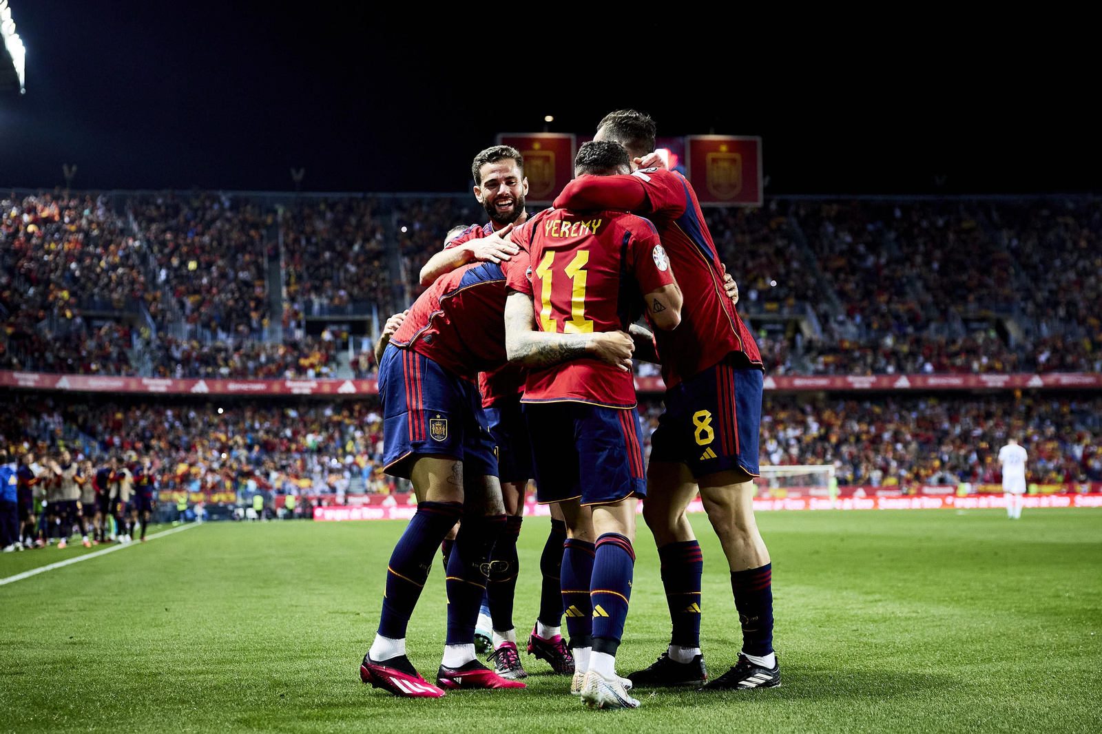 Las fotos del triunfo de España ante Noruega (3-0)