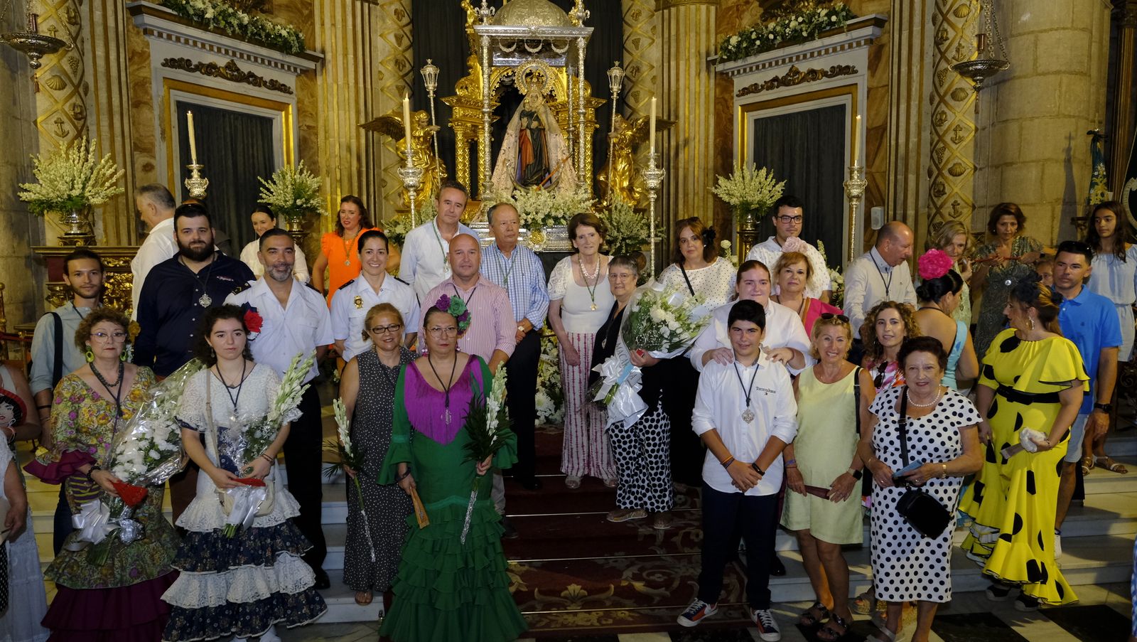 La ofrenda a la Virgen del Mar en imágenes