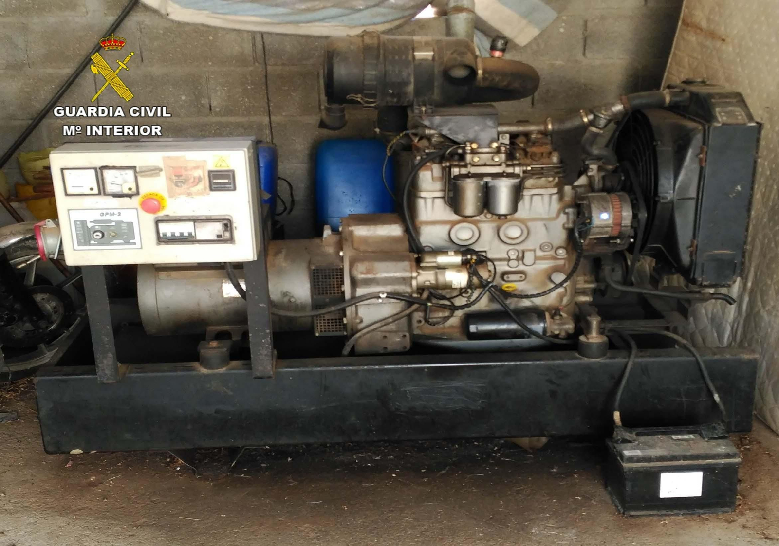 Imagen de archivo de un equipo electrógeno.