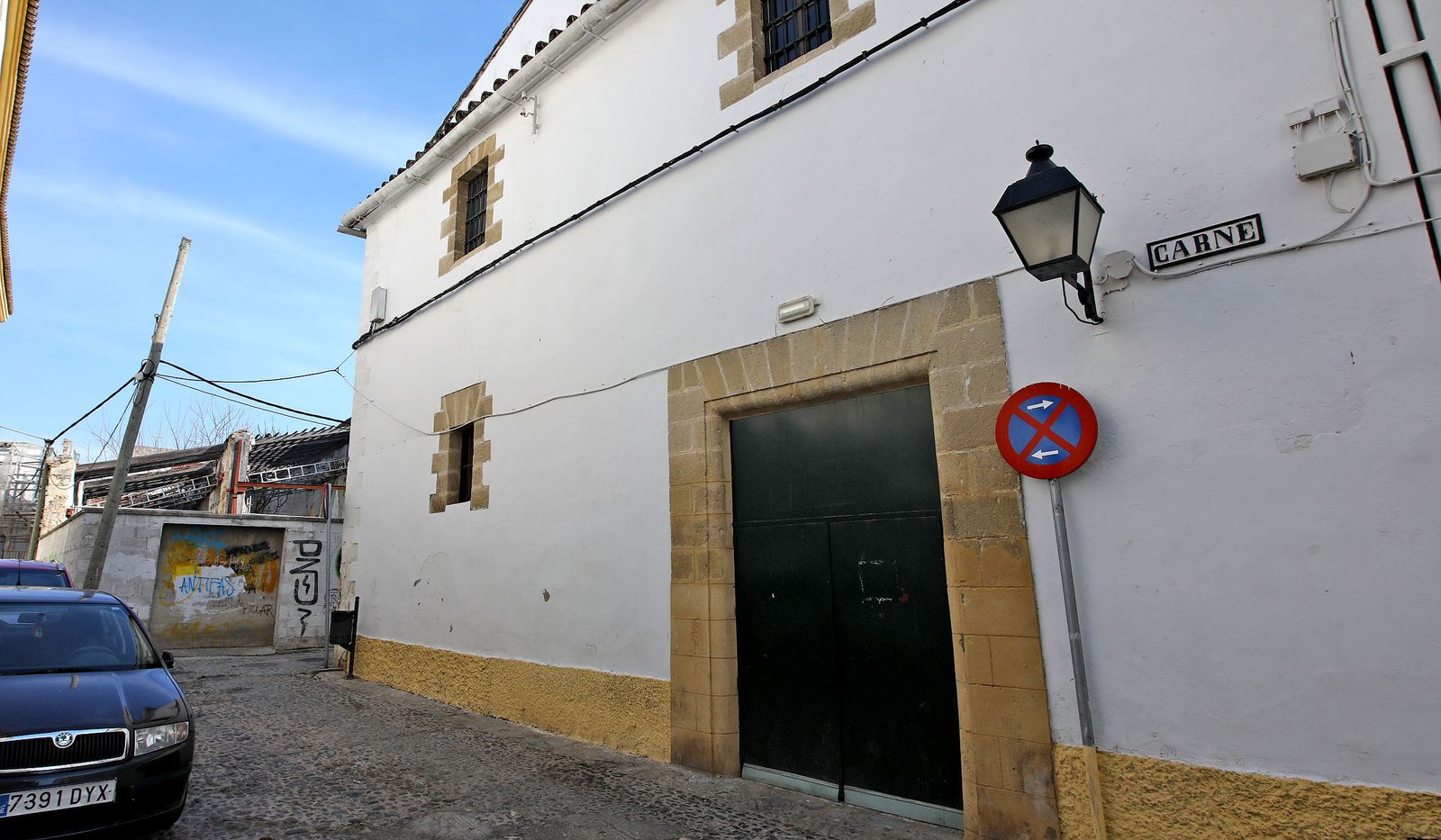 Local de la calle Carne que fue desalojada por un cotillón ilegal.