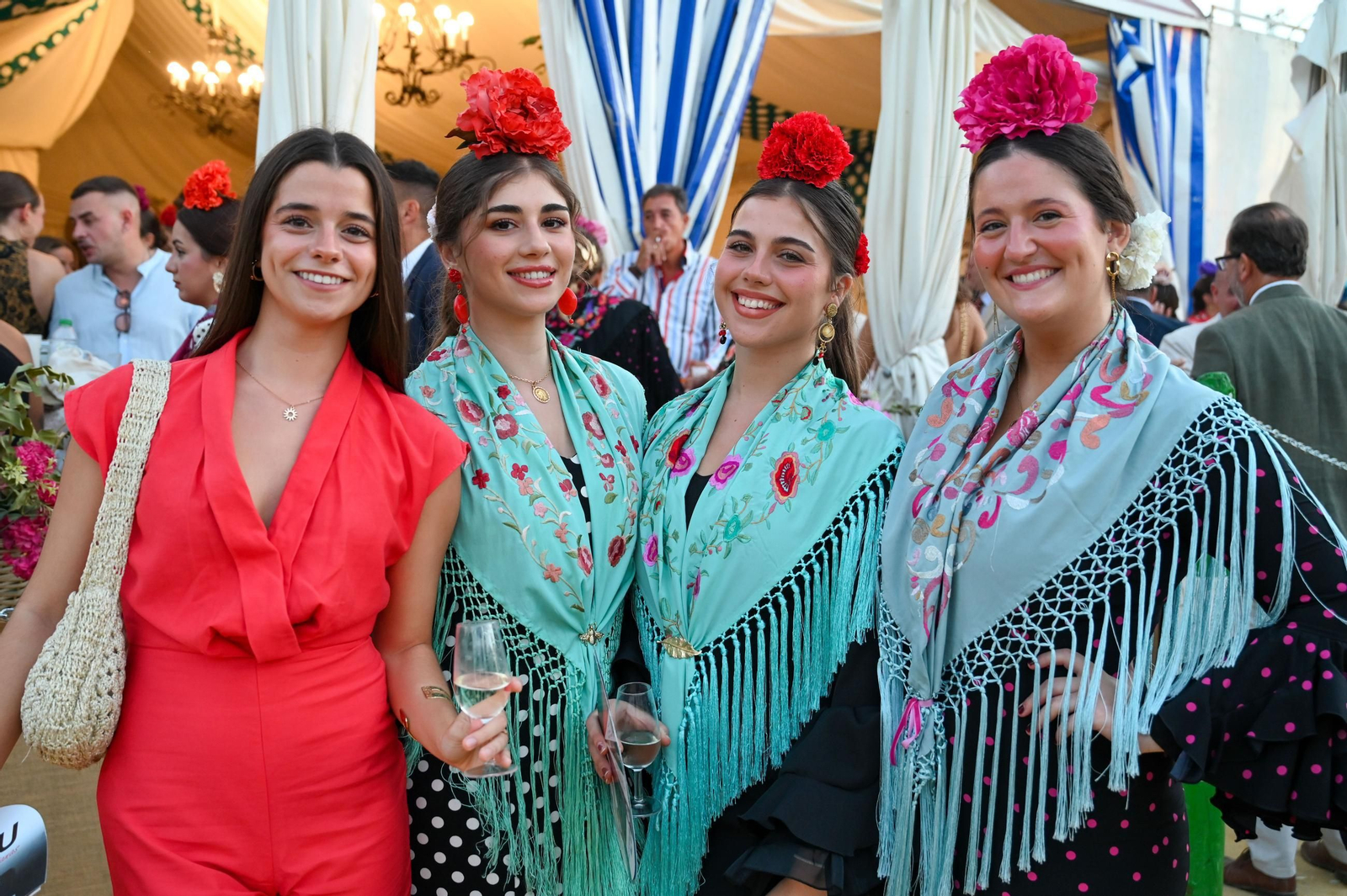 Imágenes del ambiente nocturno del 11 de octubre en la Feria del Caballo 2025