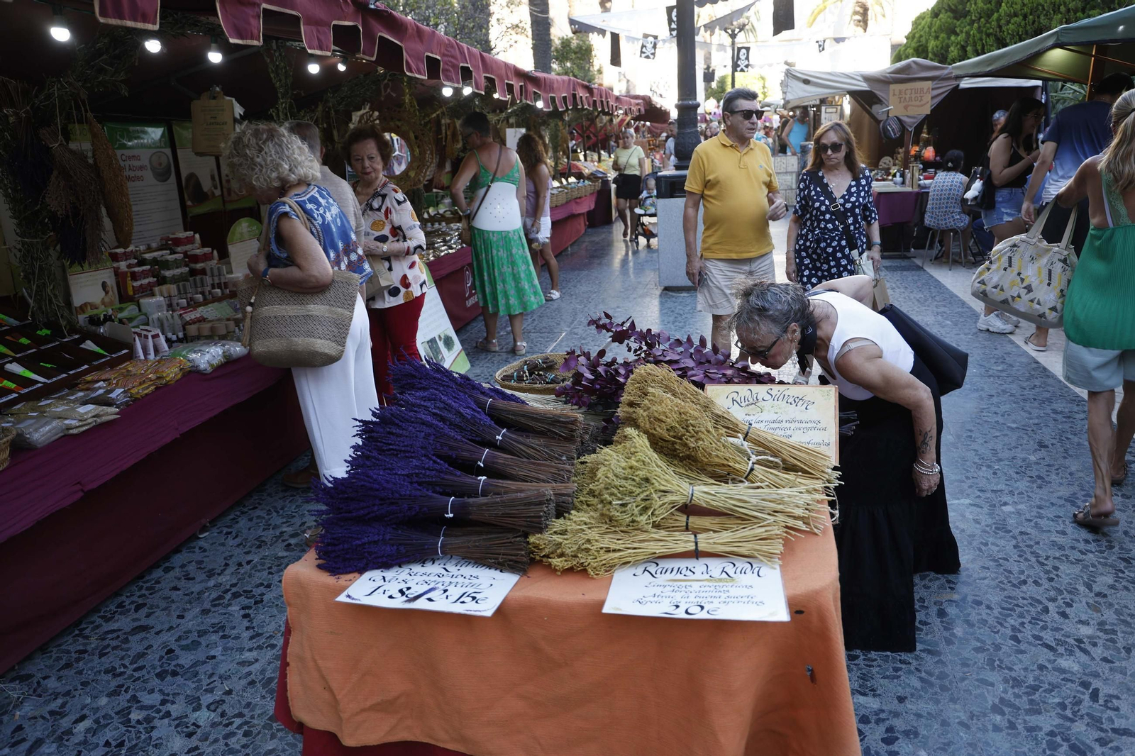 Las fotos del mercadillo pirata en La Línea