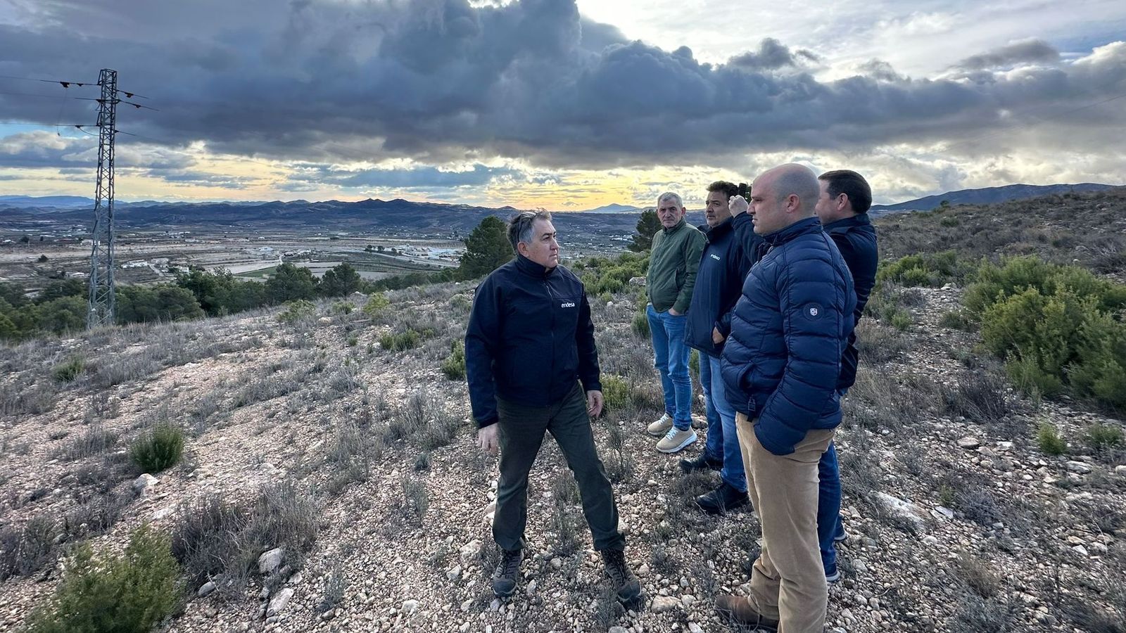 Visita este jueves a la zona de la avería en María.