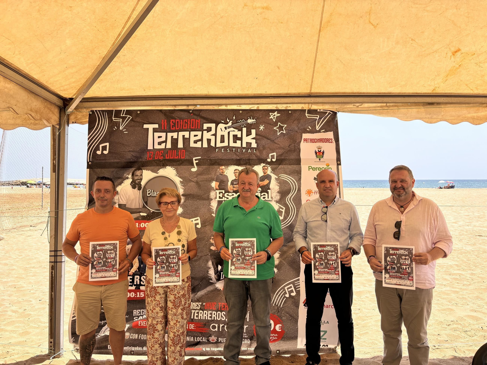 Acto de presentación del Festival ‘Terrerock’.