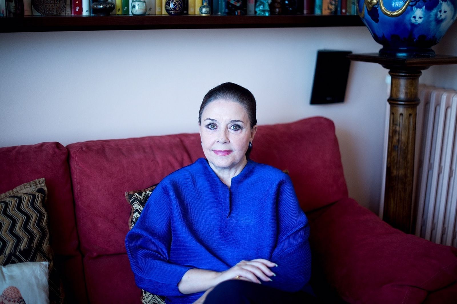 La actriz Mónica Randall.