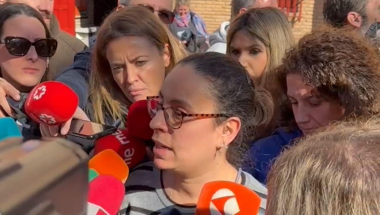 María del Mar Fadón, hermana del tripulante del Alvia Madrid-Huelva desaparecido