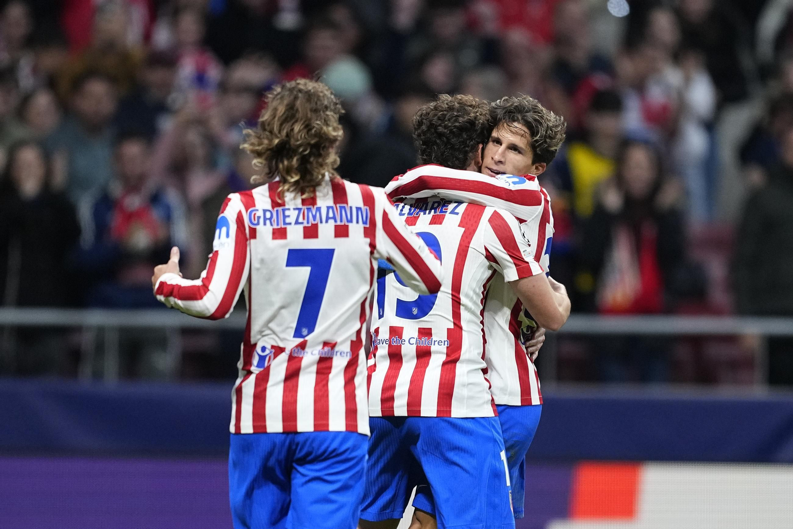 Las imágenes del Atlético de Madrid-Unión Saint-Gilloise
