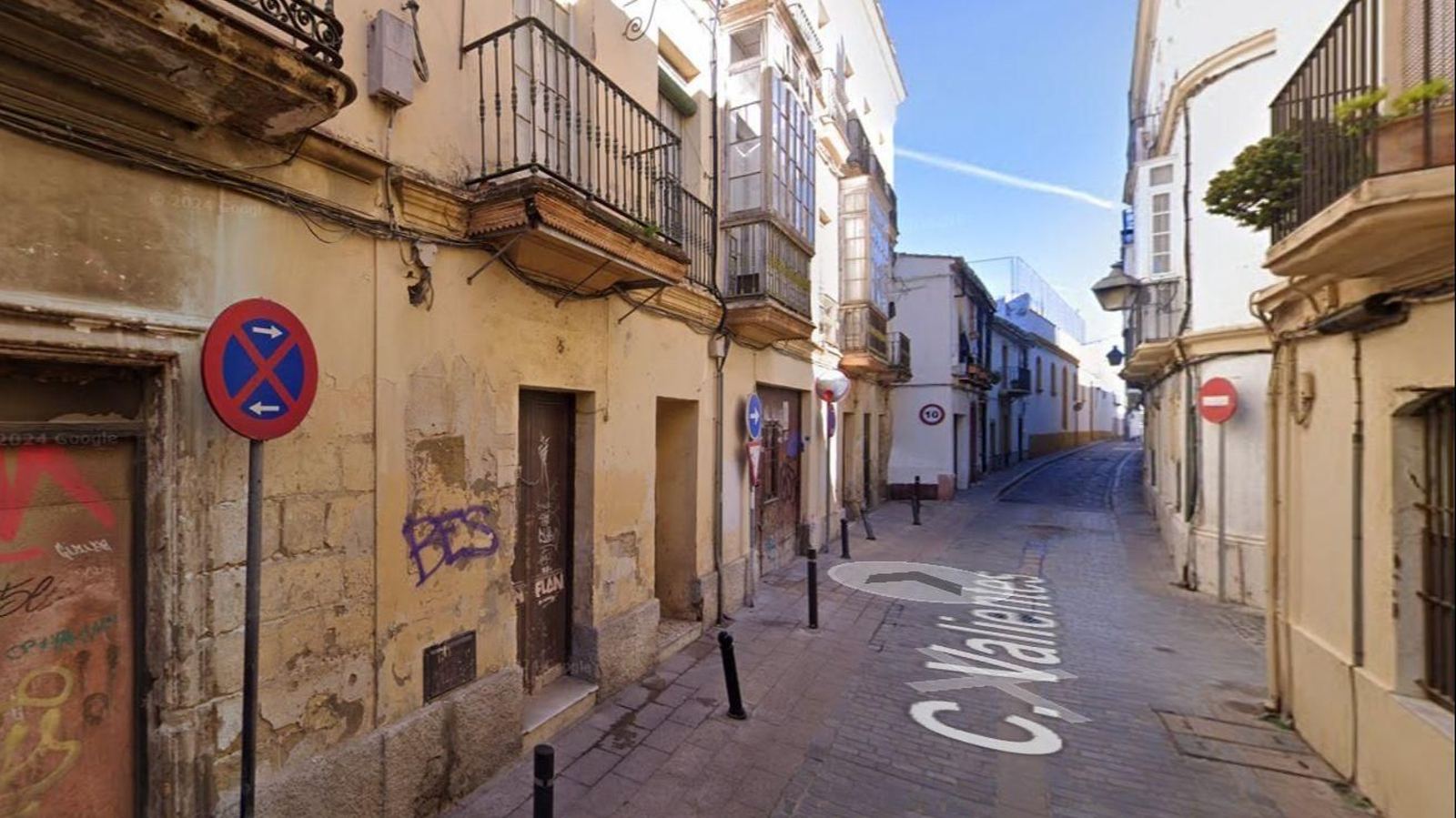 Calle Valientes, donde se contruirán 23 nuevas viviendas.
