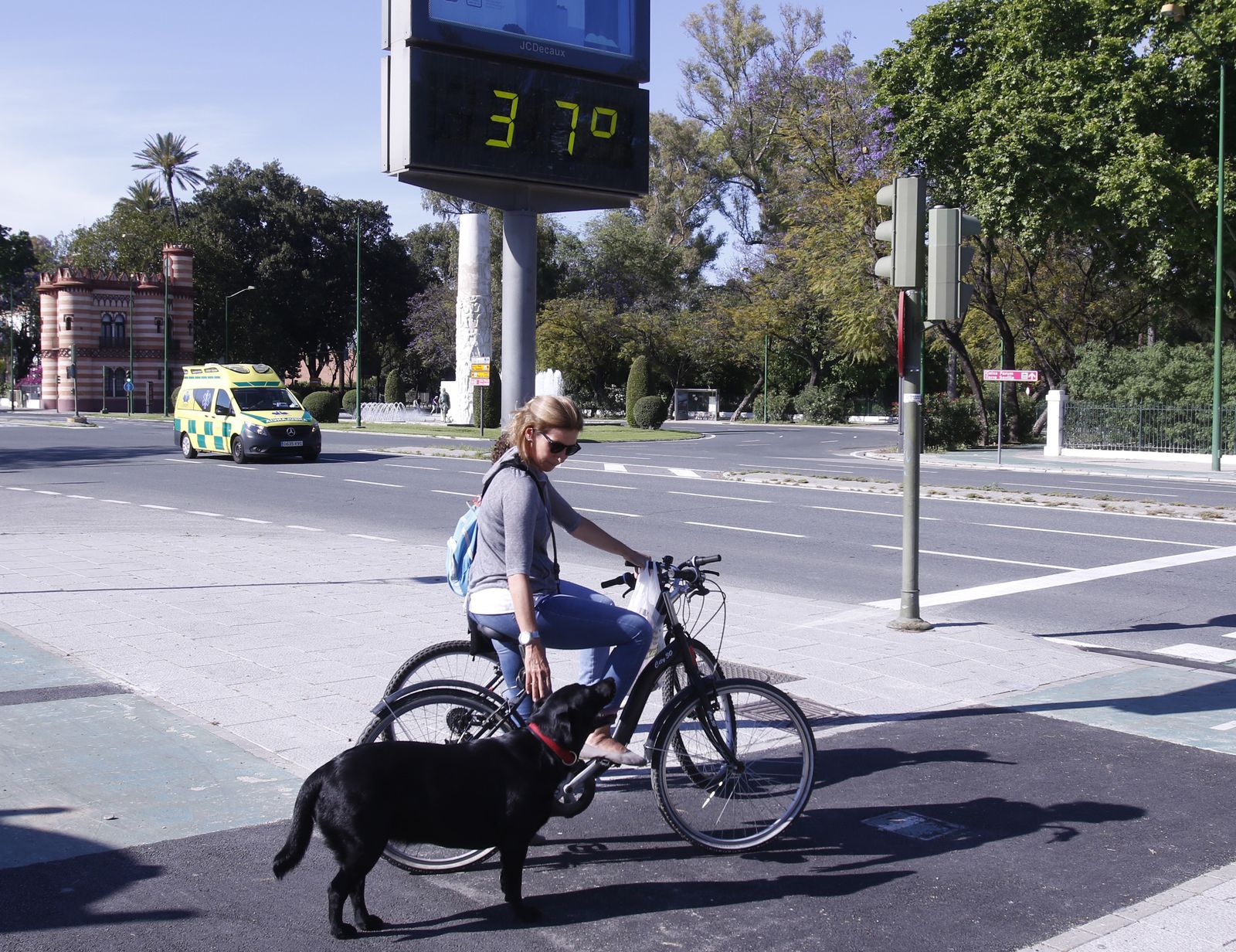 Sevilla volverá a superar los 37 grados esta semana.