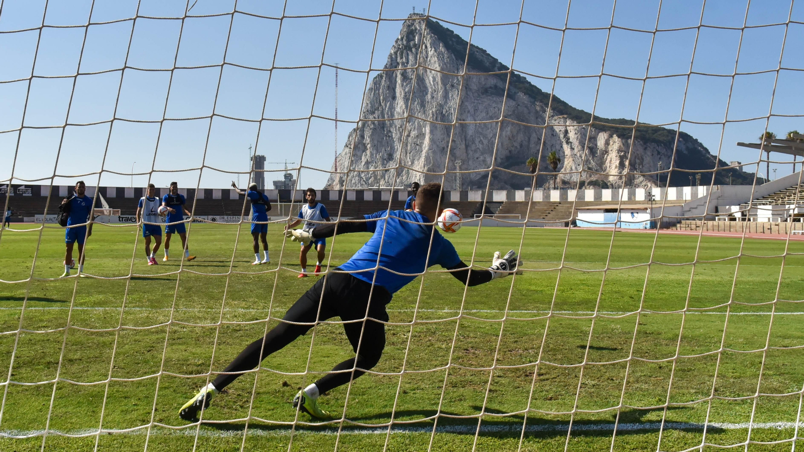 Las fotos del entranamiento de La Balona