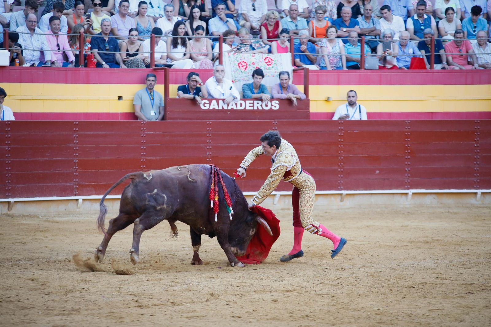 Corrida de toros en Roquetas, en imágenes