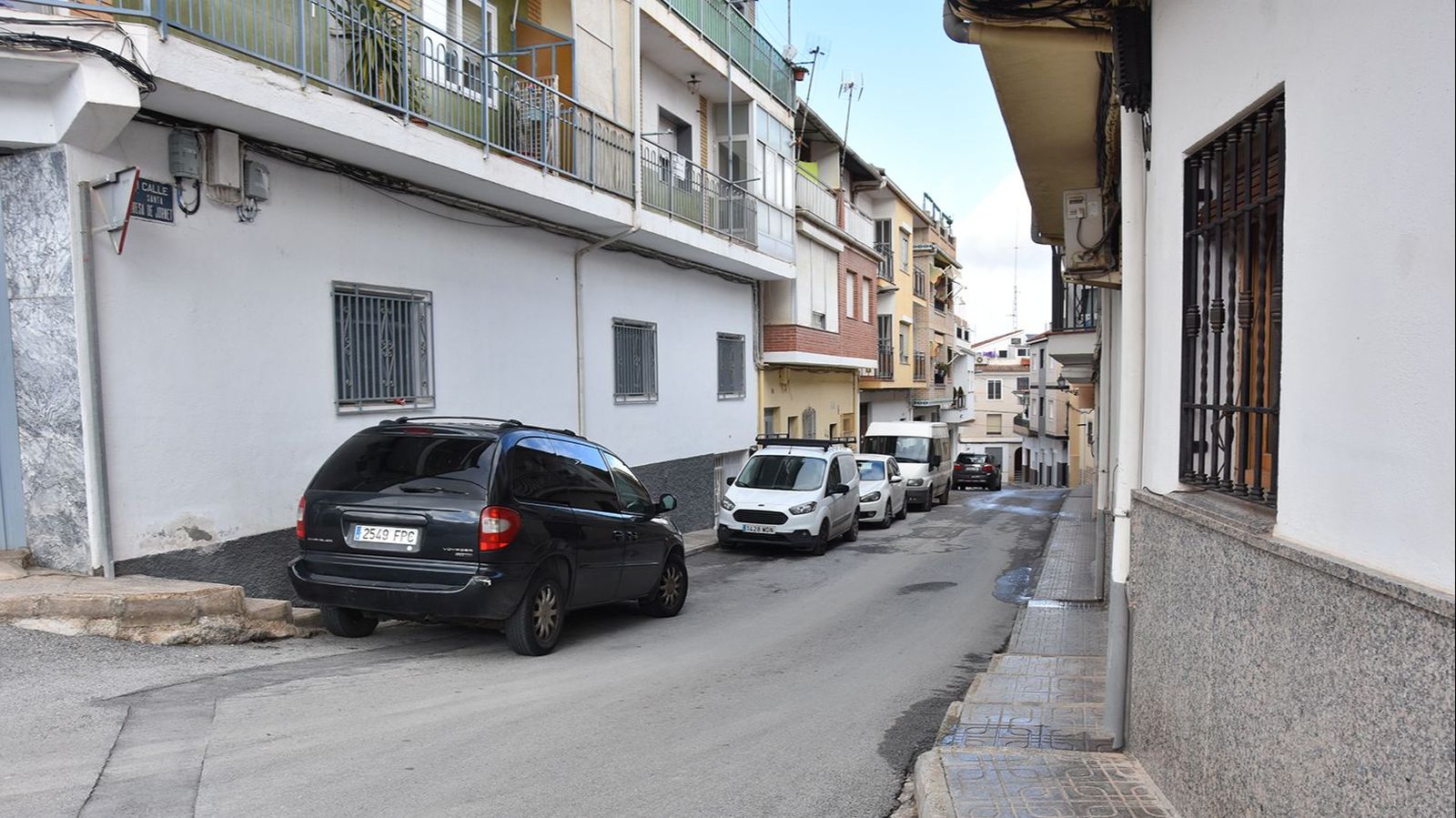 Una de las calles beneficiarias de las obras