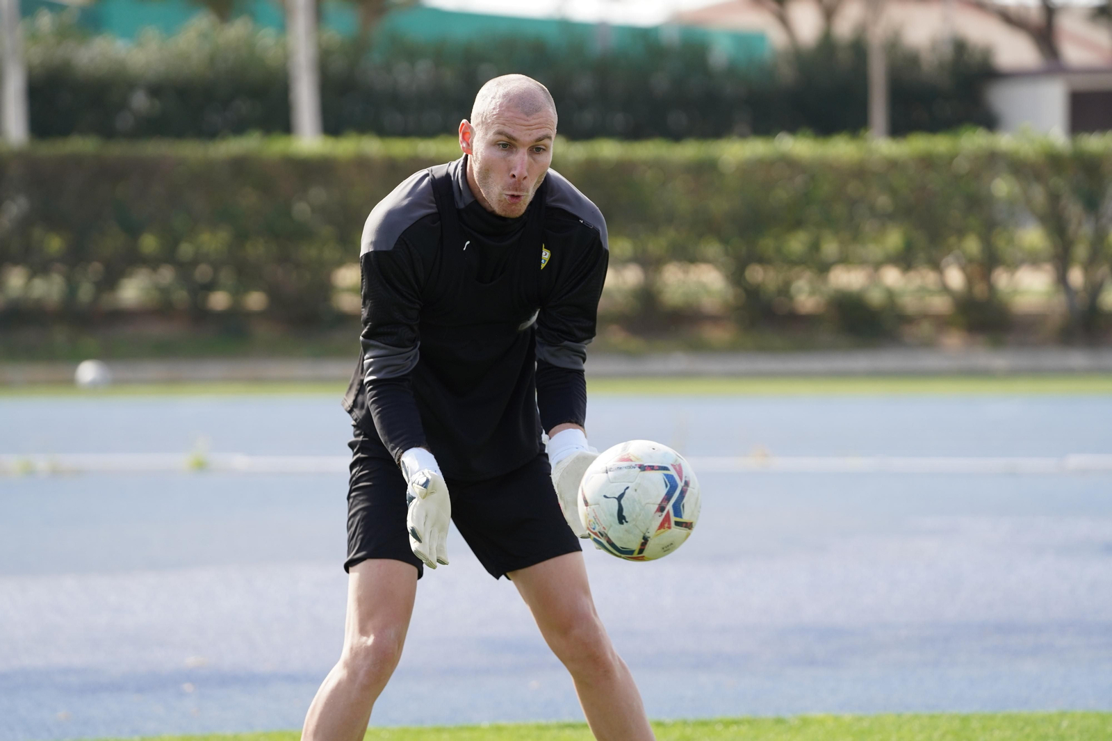 Entrenamiento del Almería, viernes 26
