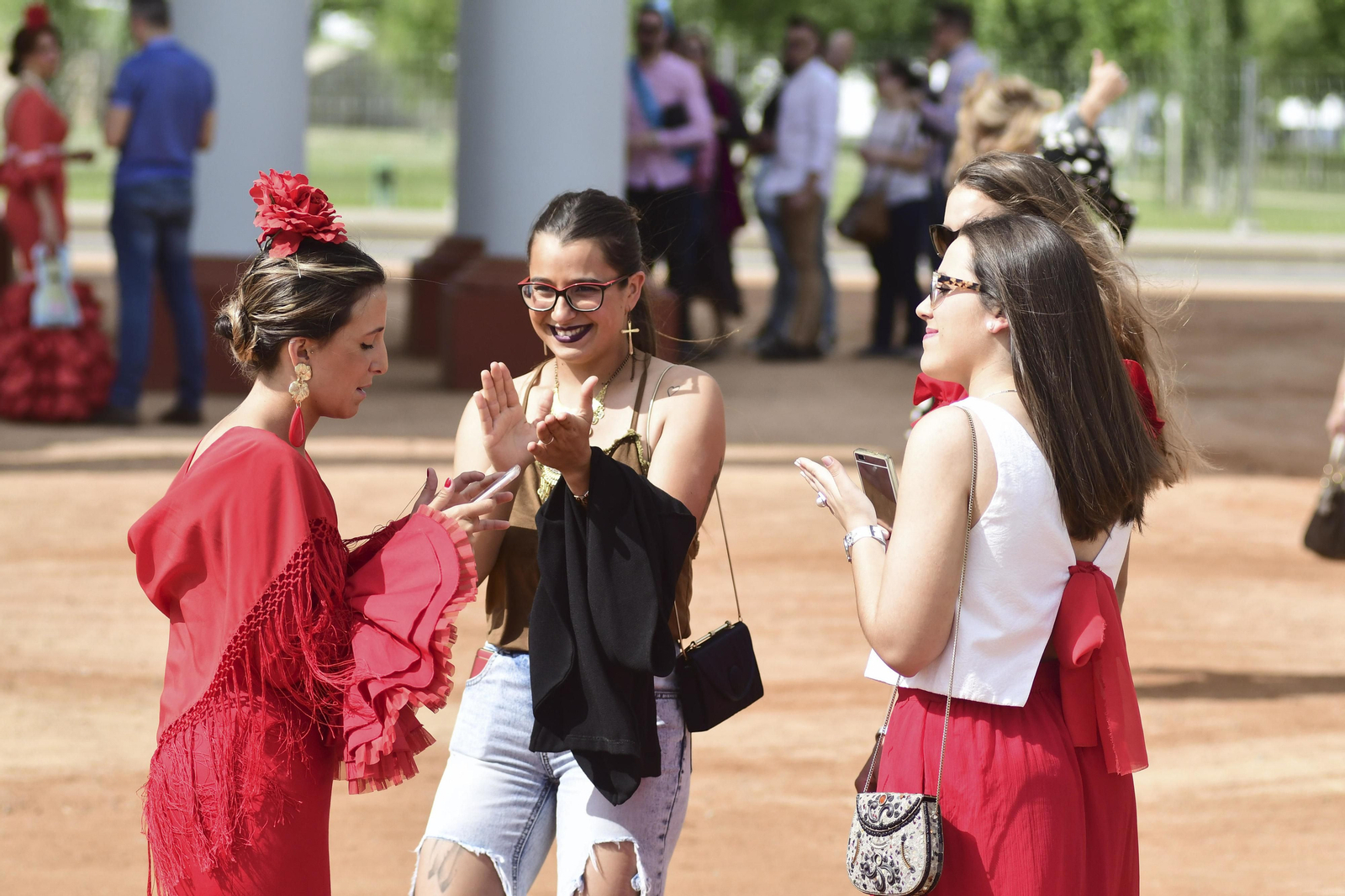 Las imágenes de lunes de Feria
