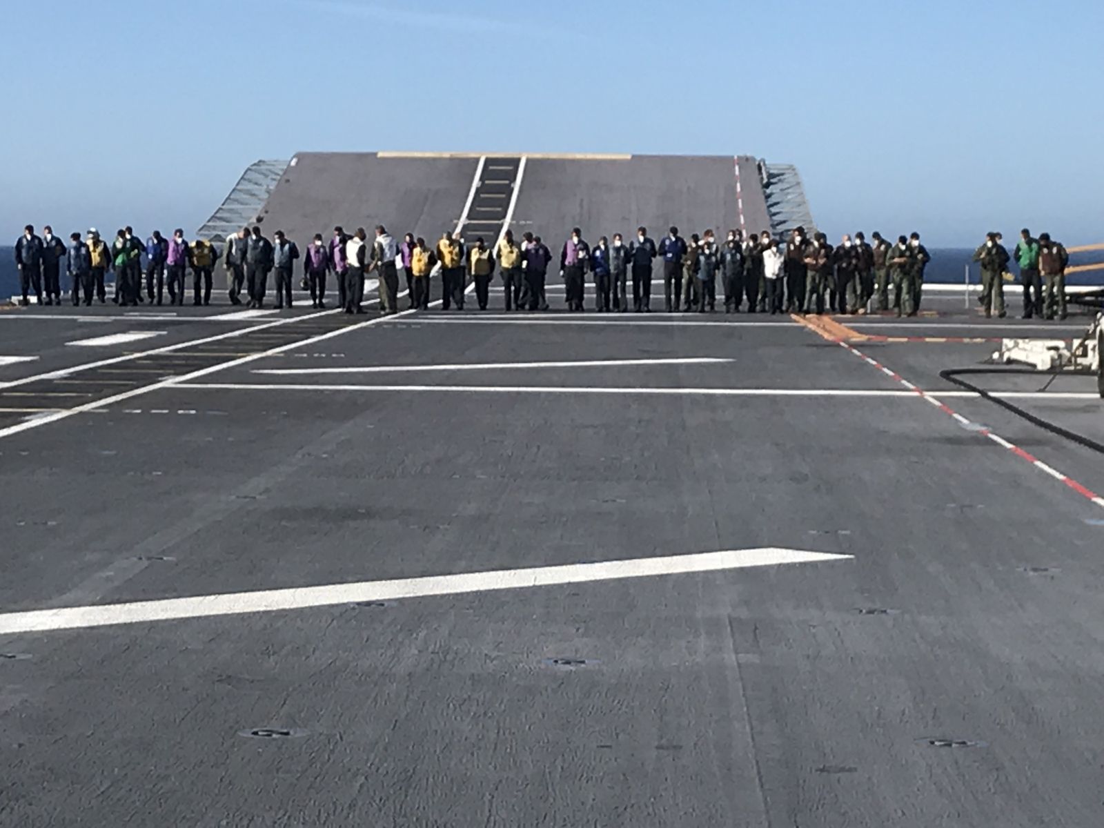 Las imágenes de la calificación operativa del buque 'Juan Carlos I'