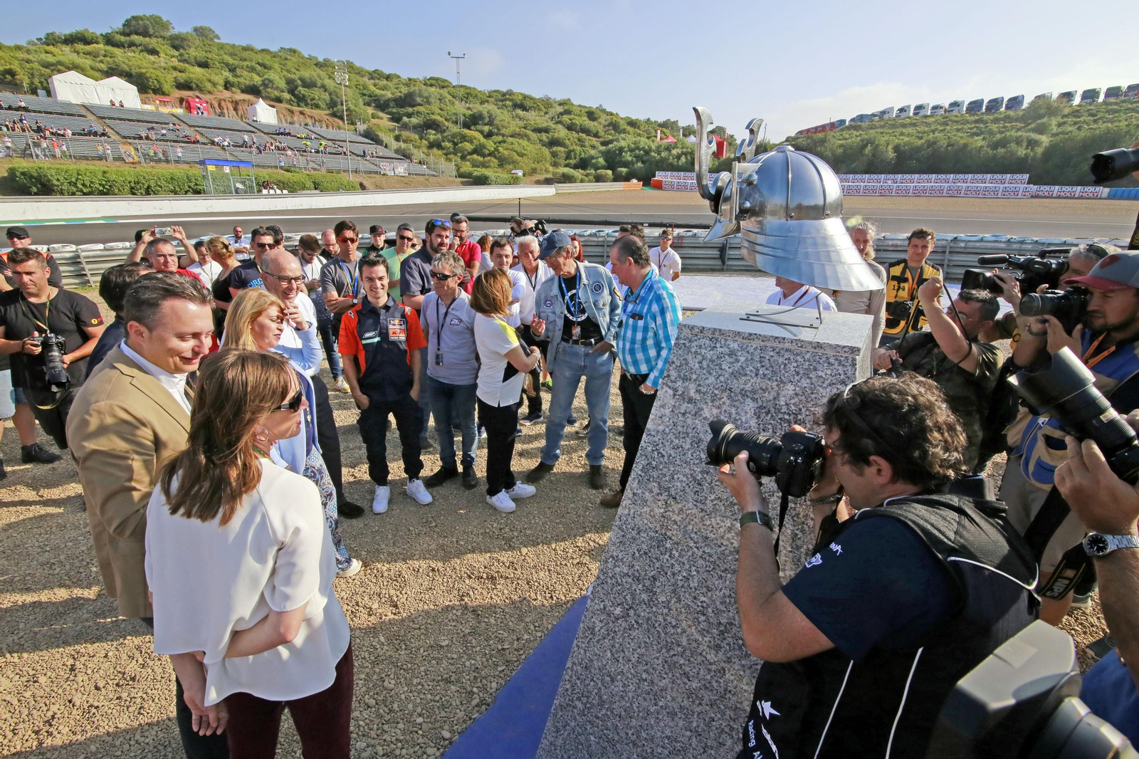 Inauguración de la curva 'Dani Pedrosa'