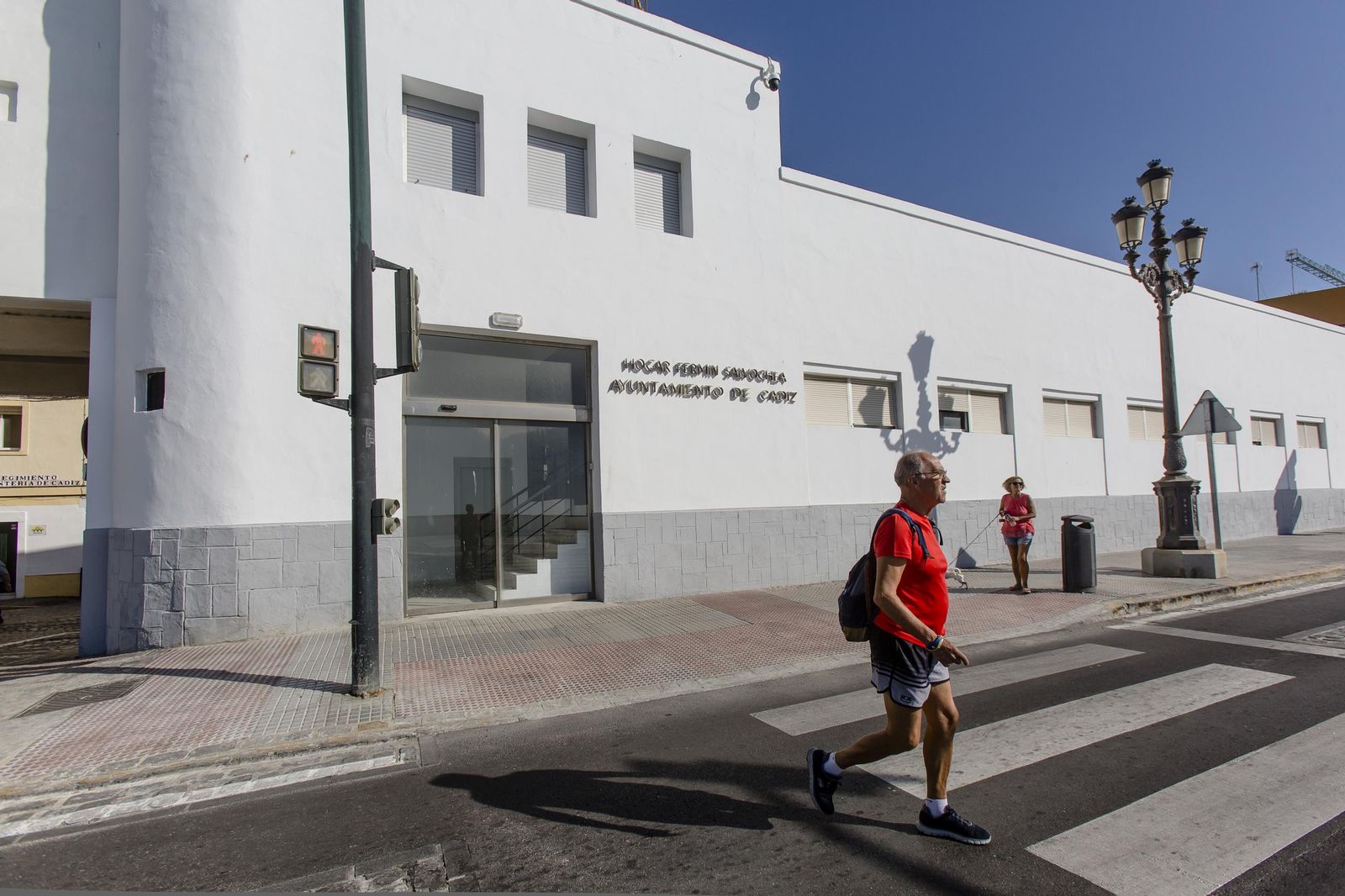 Una imagen de archivo del centro de día para personas sin hogar Fermín Salvochea.
