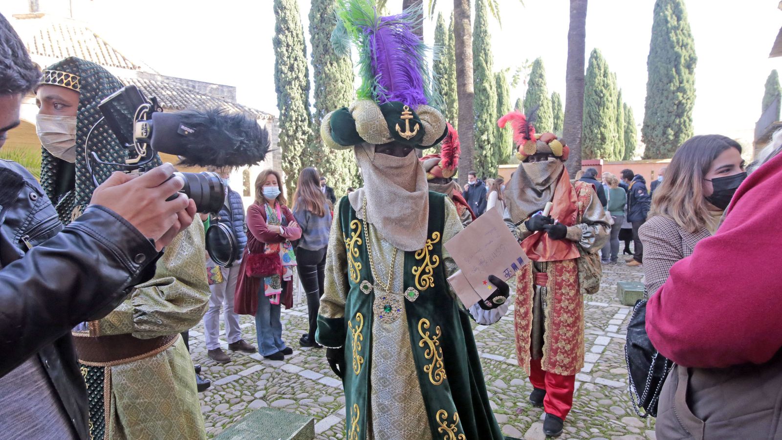Coronación de los Reyes Magos de Jerez en el Alcázar