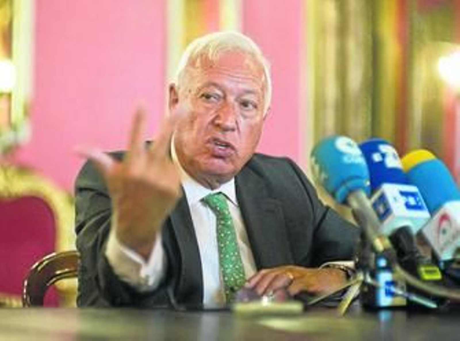 El ministro de Exteriores, José Manuel García-Margallo, a principio de mes en Roma.