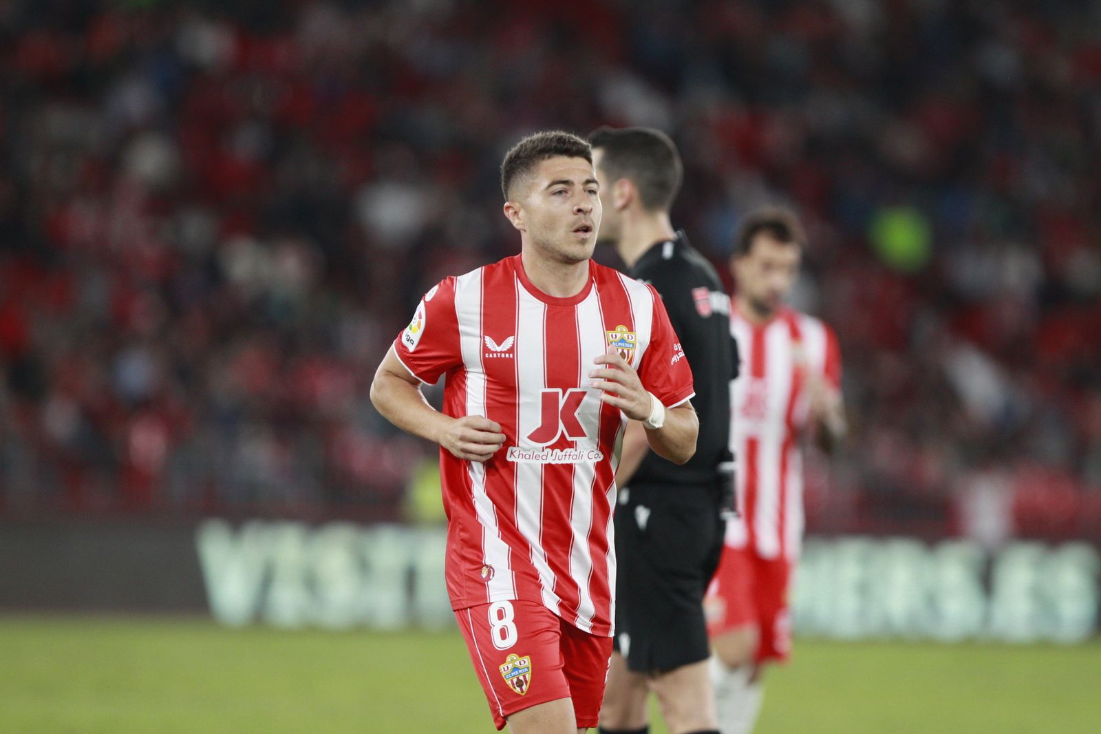 Imágenes del partido de fútbol U.D. Almería-Getafe C.F.