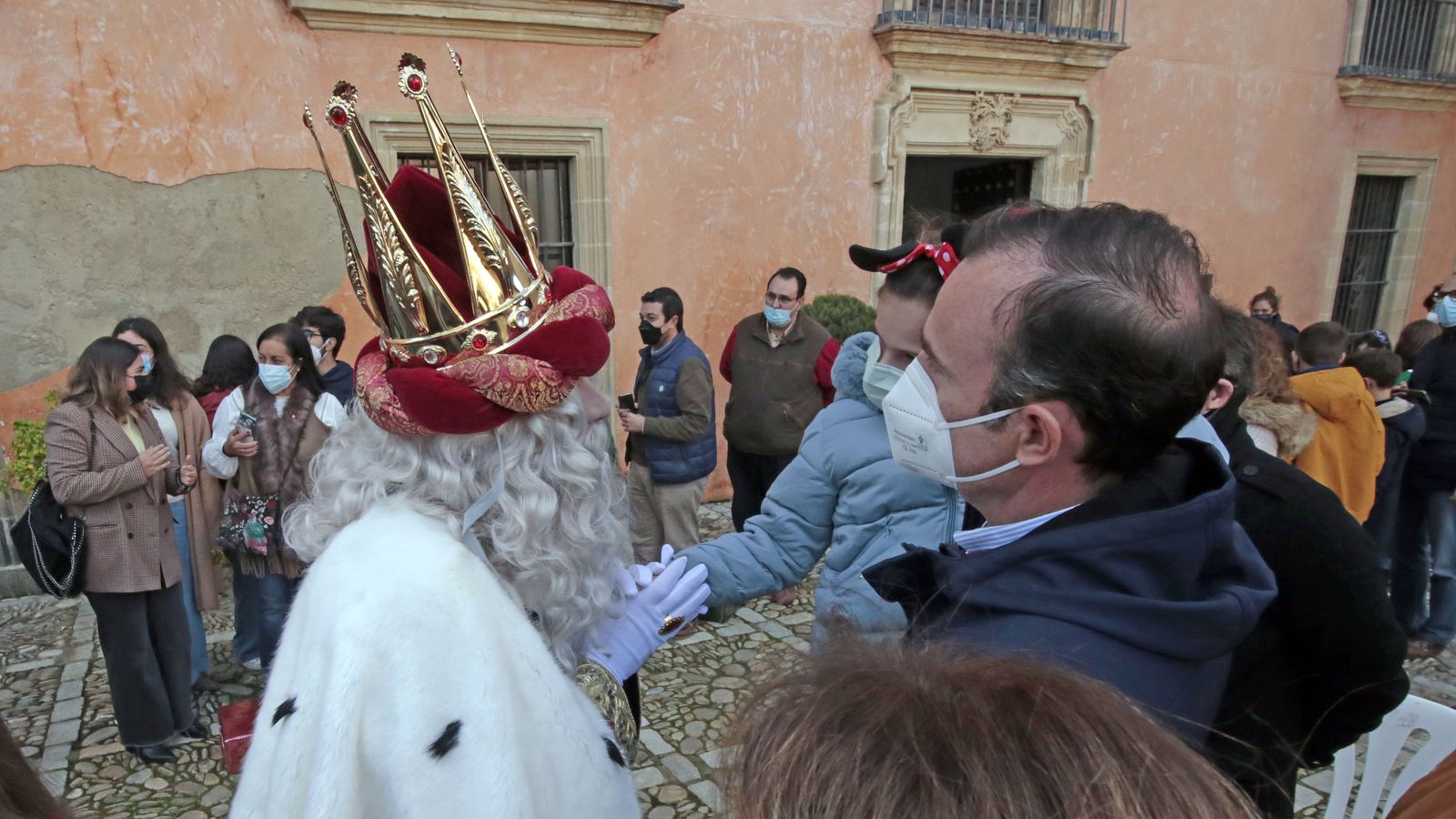Coronación de los Reyes Magos de Jerez en el Alcázar