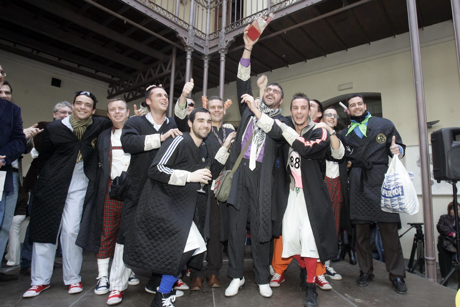 Así era la entrega de premios del COAC - Homenaje al Comparsista