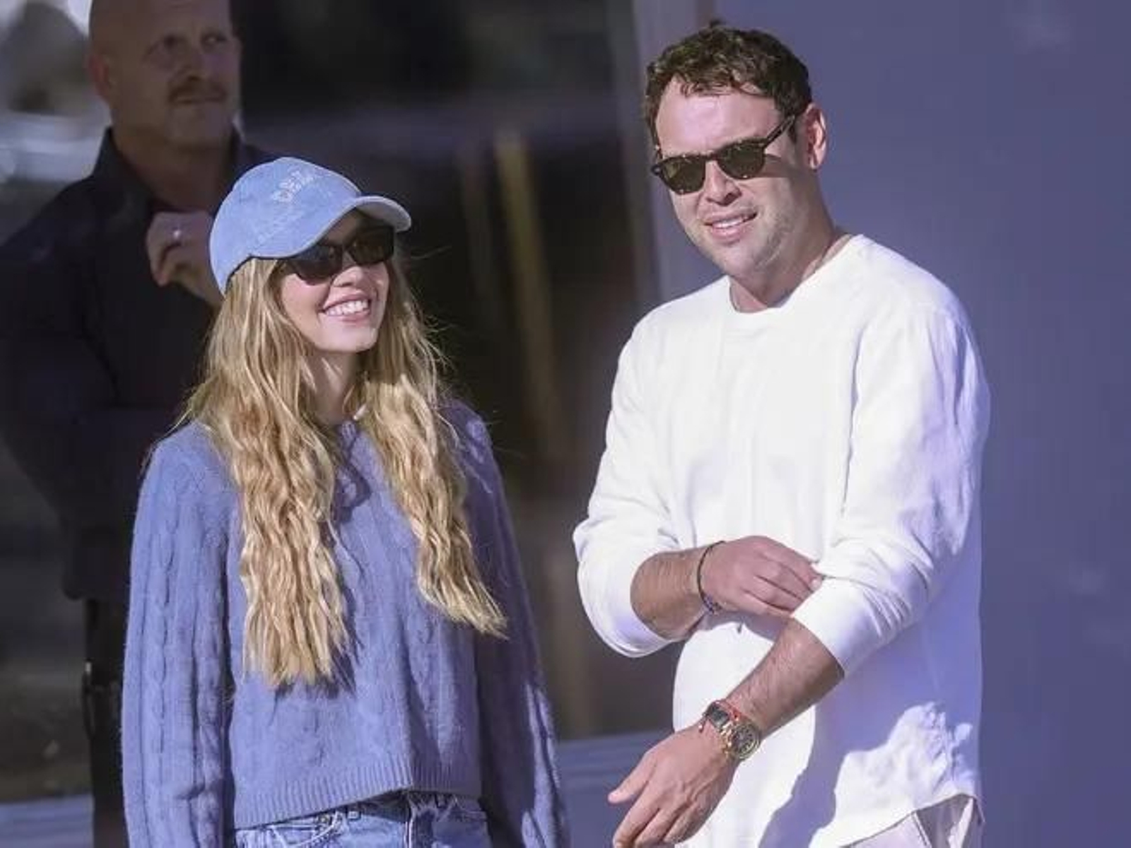 La actriz y el representante se conocieron en Venecia durante la boda de Jeff Bezos y Lauren Sanchez.