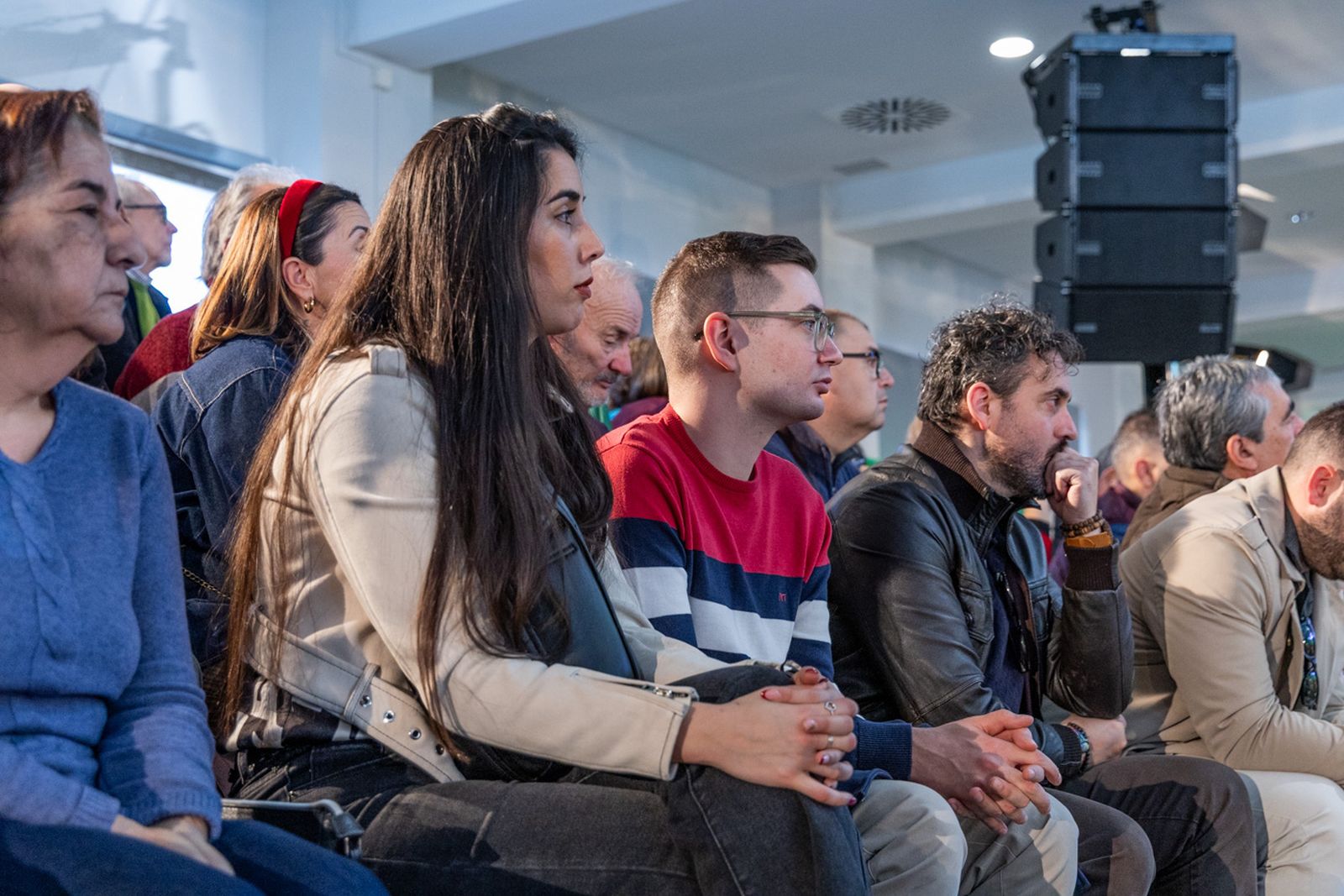 Acto en defensa de los servicios públicos para celebrar el 28F en Jaén