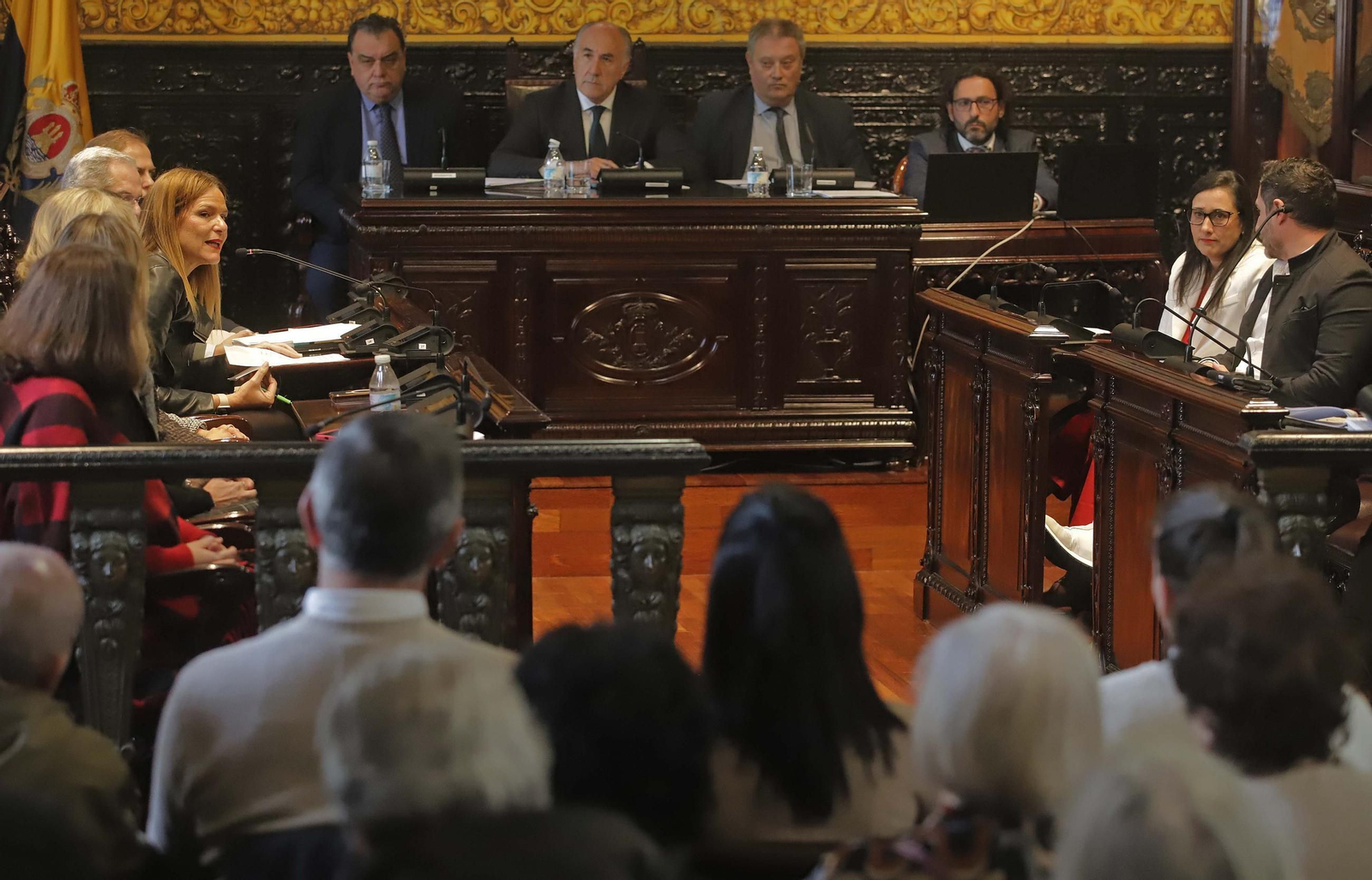 Fotos del Pleno extraordinario del Ayuntamiento de Algeciras