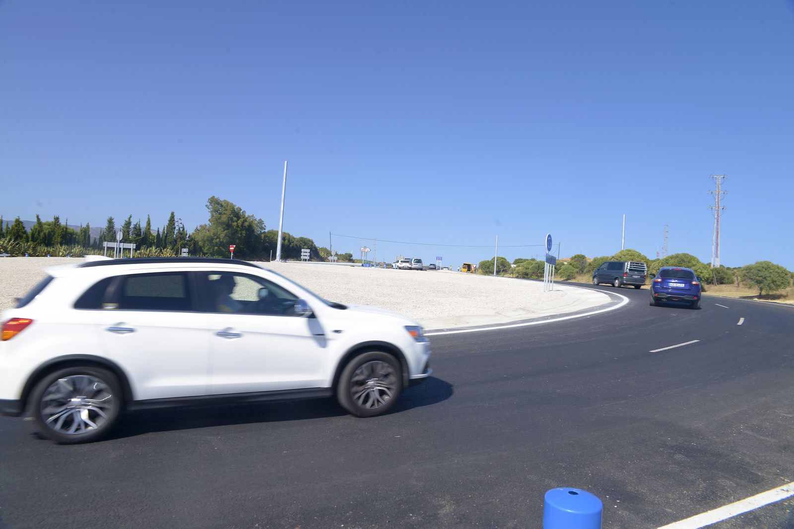 Fotos del recién inagurado nuevo acceso a Tarifa