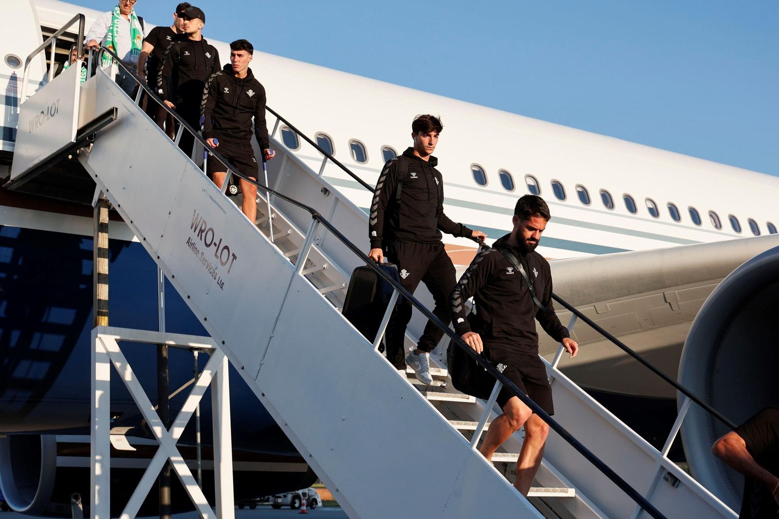 Las fotos del Betis en Breslavia