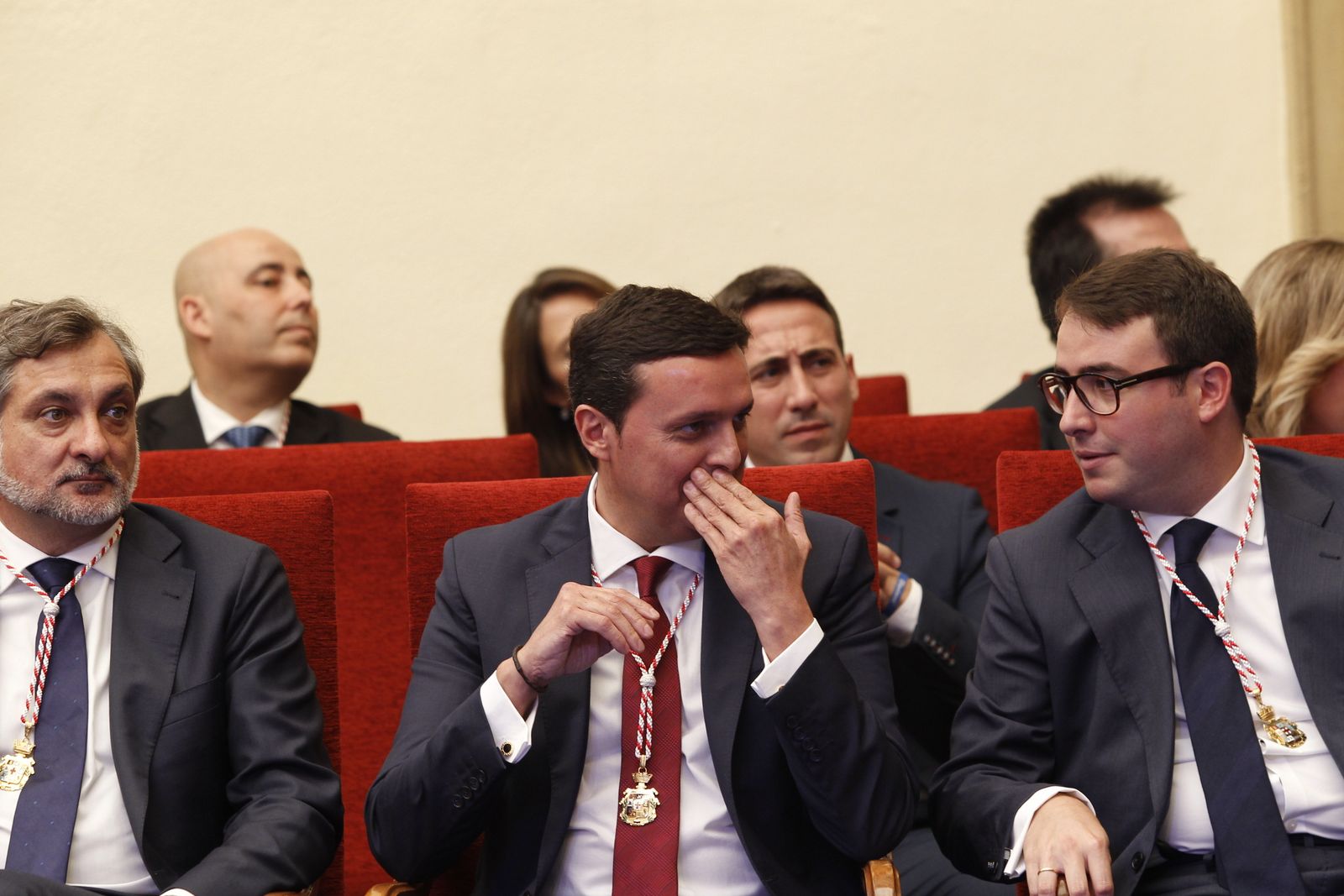 Pleno investidura Presidente Diputación de Almería. Javier Aureliano García