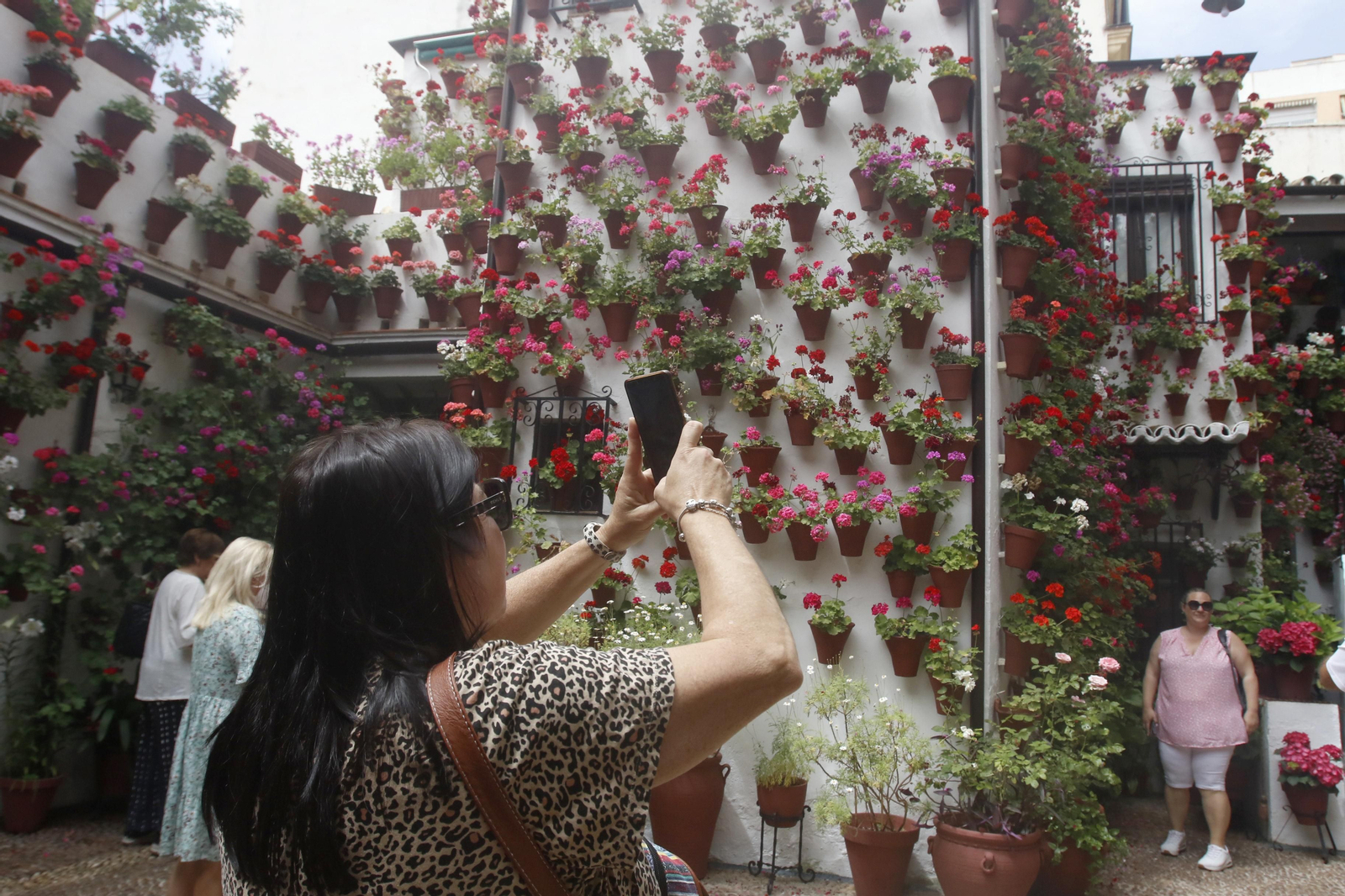 Un sábado de bulla en los Patios de Córdoba, en fotografías