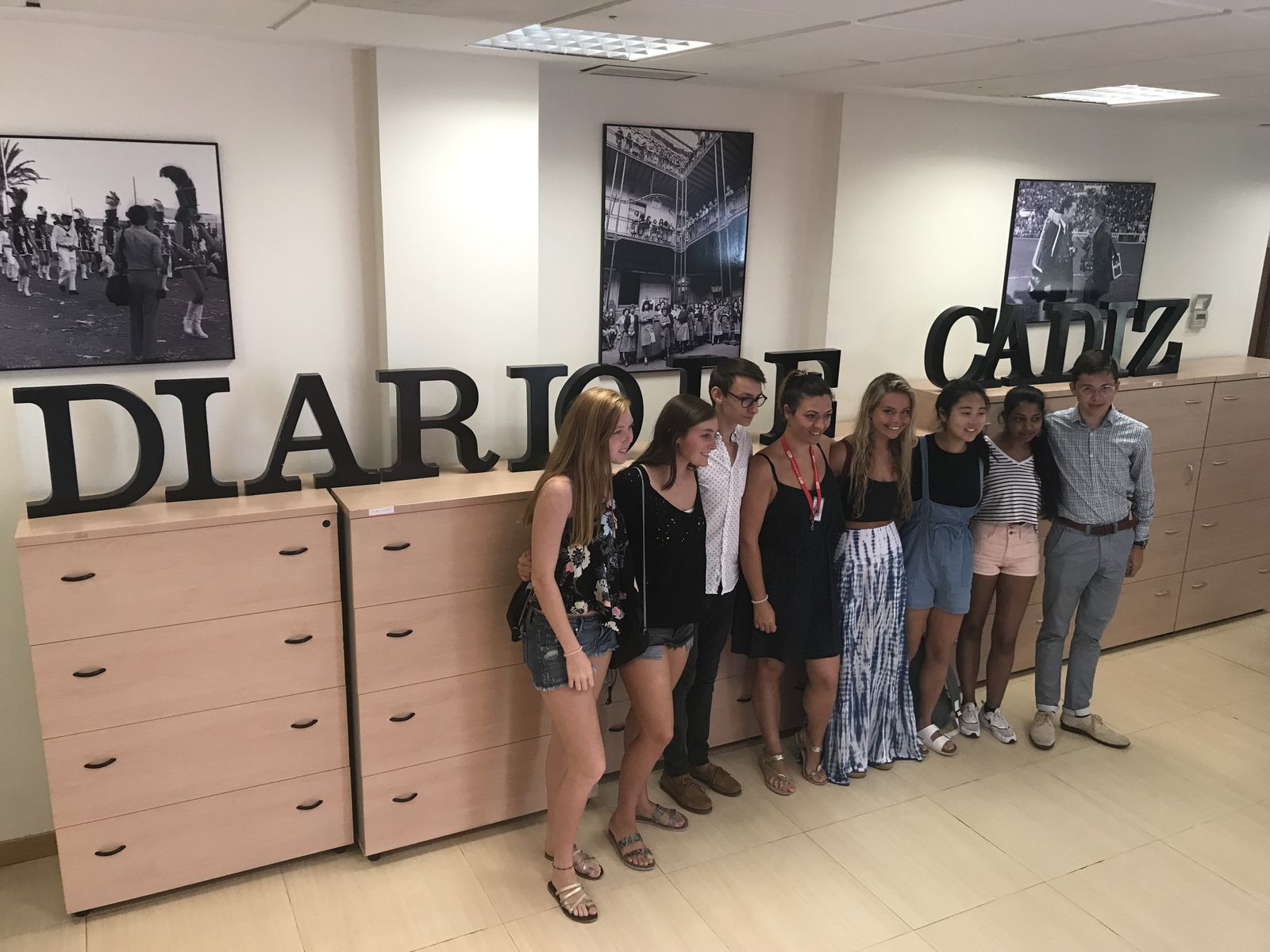 Visita de Erasmus Mundolengua. 31-07-2019