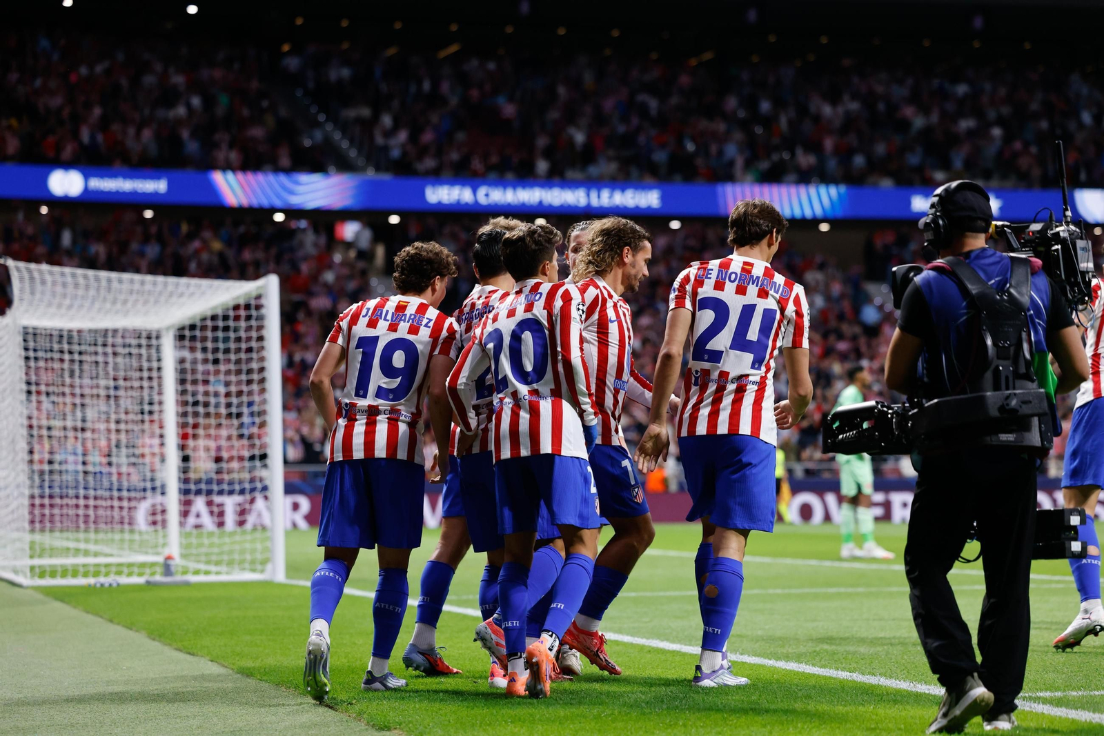 Las fotos del Atlético de Madrid-Eintracht