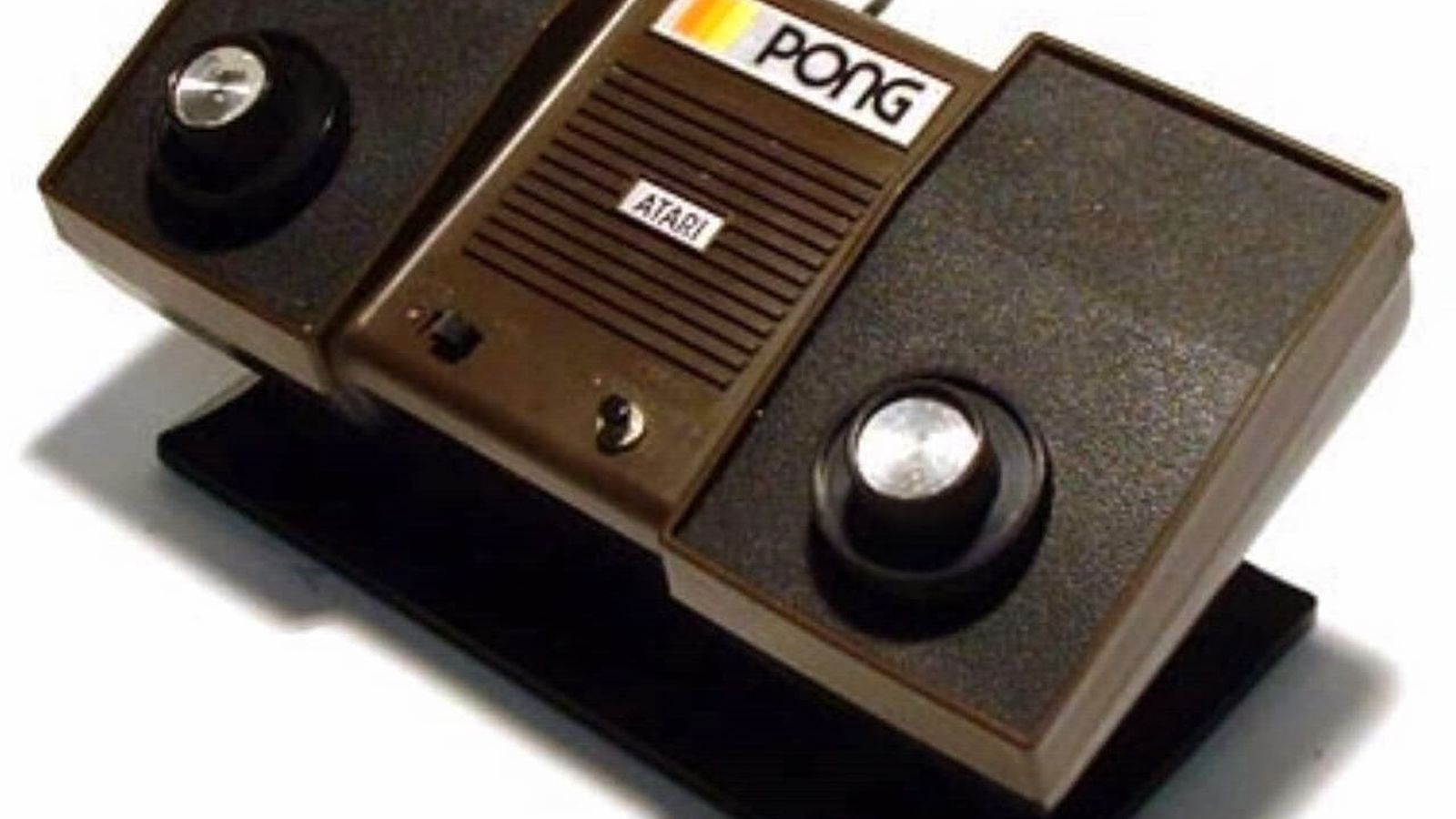 "Pong" fue el primer juego de éxito comercial.