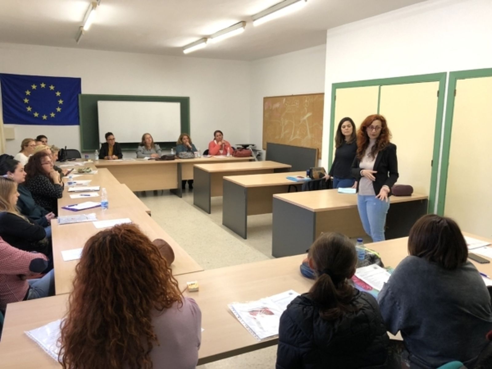 Los participantes en un curso anterior