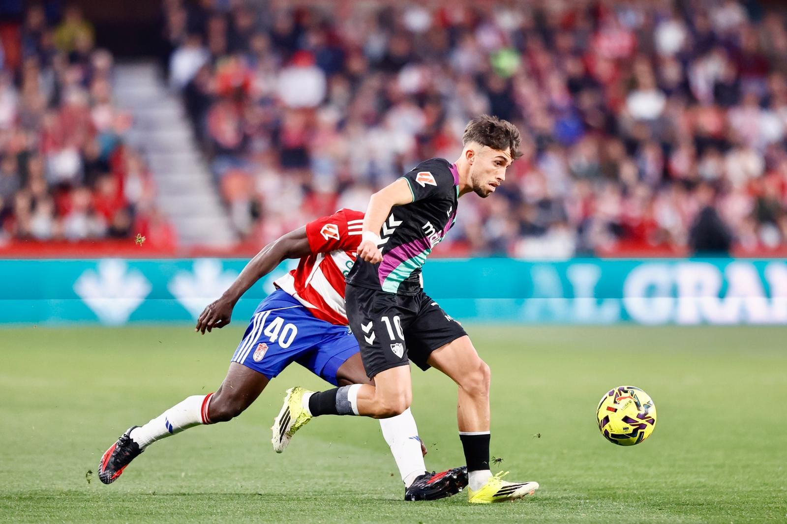 El Granada-Málaga CF, en fotos