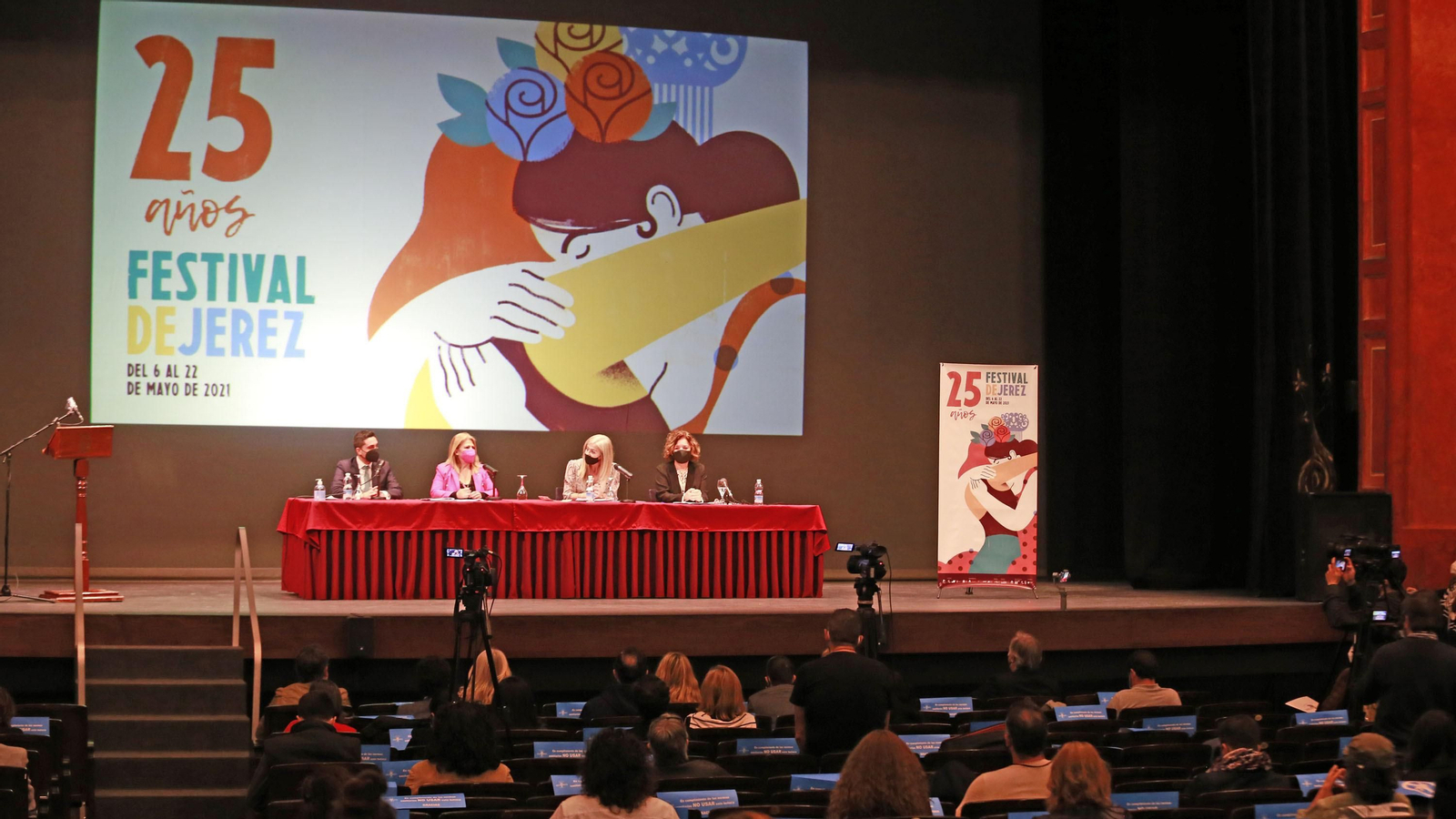 Imágenes de la presentación del XXV Festival de Jerez
